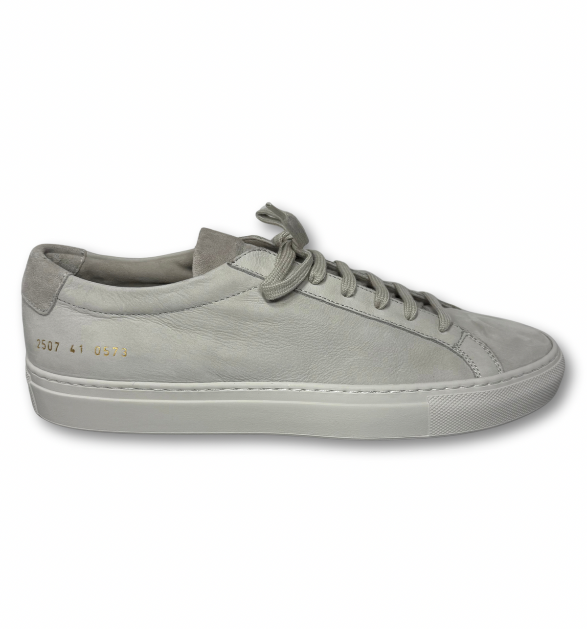 COMMON PROJECTS Achilles Low Sneakers Grey Nubuck 2366 EU 44 US 11 Shoes ITALY Common Projects COMMON PROJECTS Achilles Low Sneakers Grey  main image 3