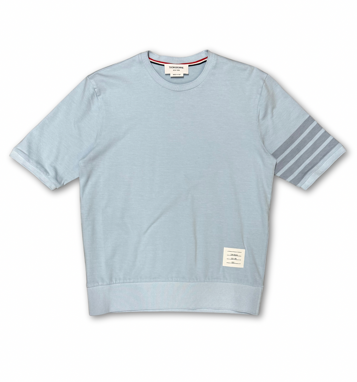 MEDIUM WEIGHT BANDED T-SHIRT
