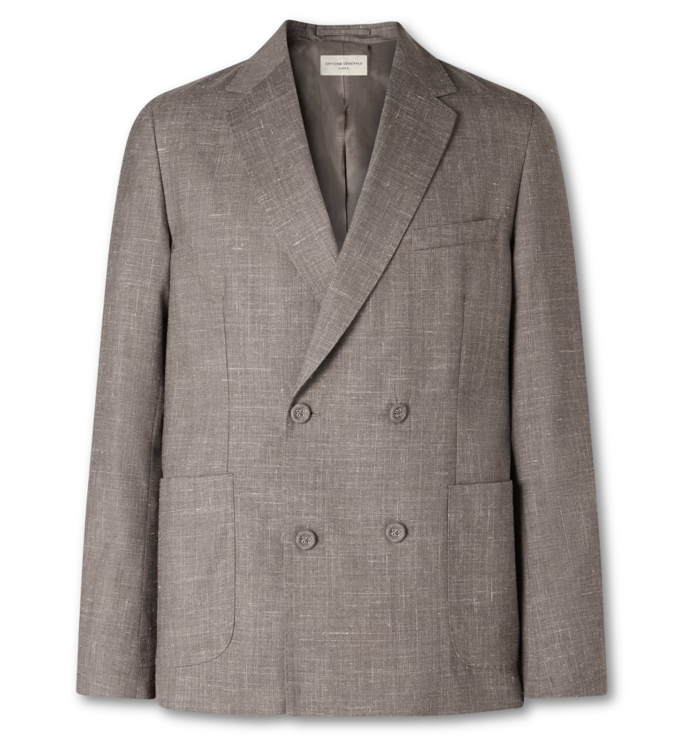 LEON ITALIAN WOOL LINEN JACKET