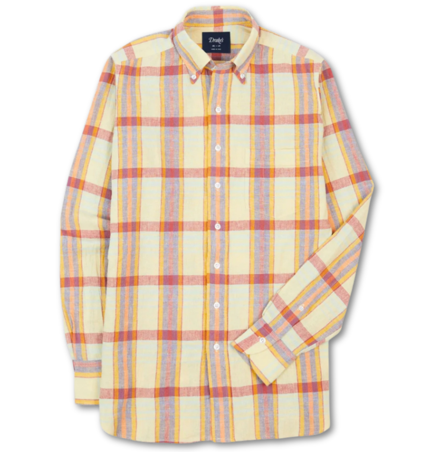 MADRAS BUTTON DOWN SHIRT