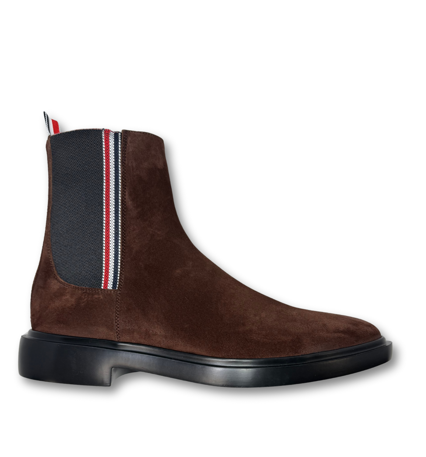 CALF SUEDE CHELSEA BOOT