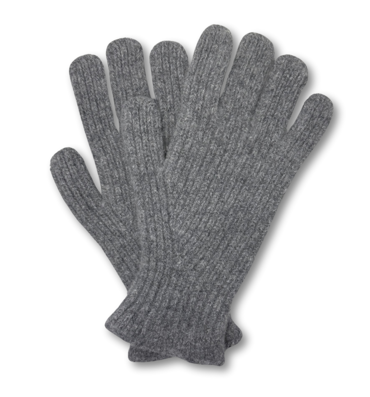 LAMBSWOOL RIBBED GLOVES