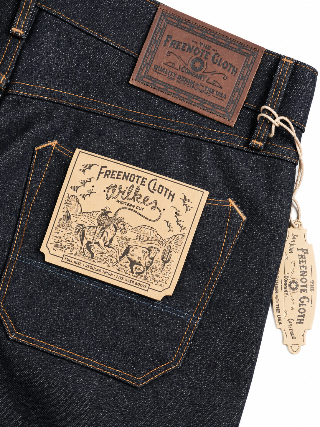 WILKES WESTERN DENIM 14.5 OZ