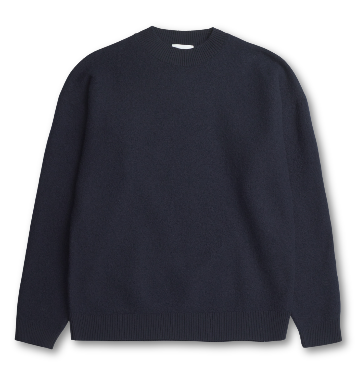 ROM BOILED WOOL CREWNECK SWEATER