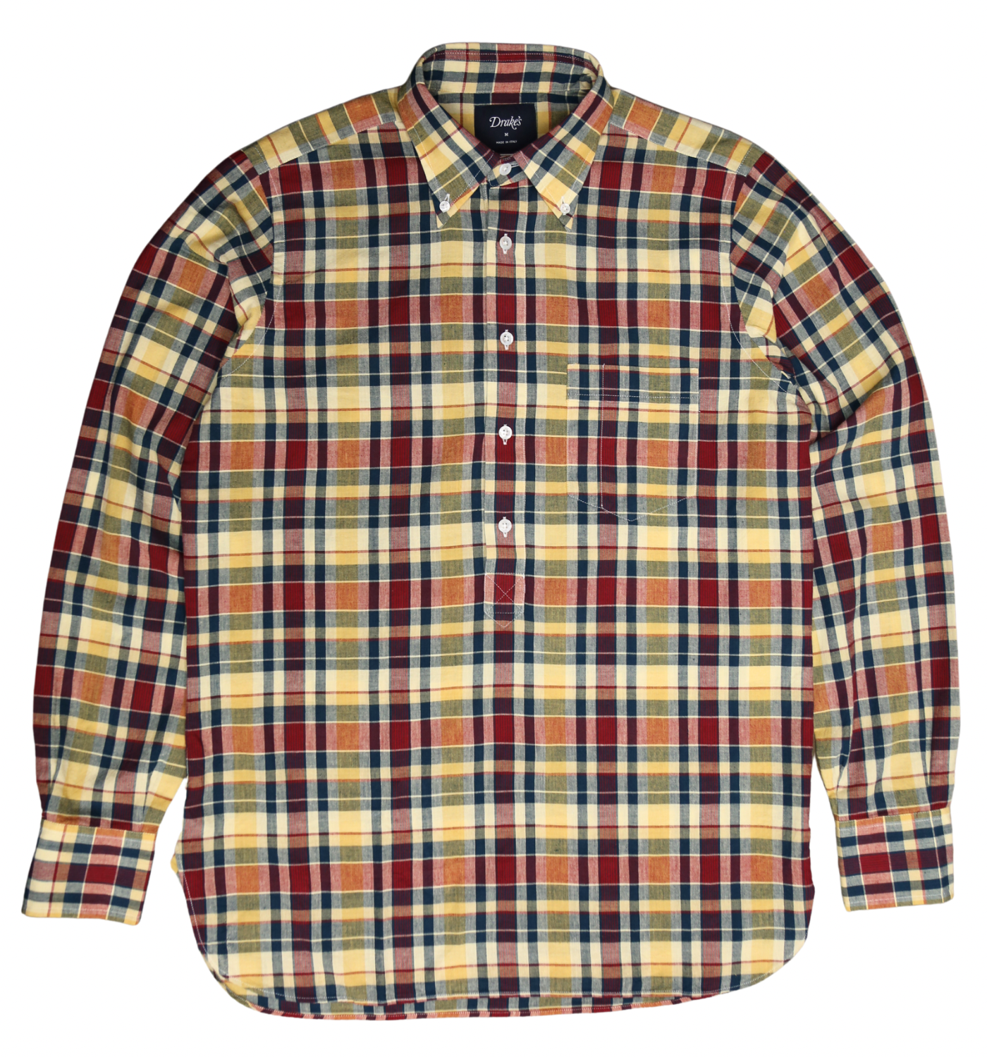 MADRAS POPOVER SHIRT