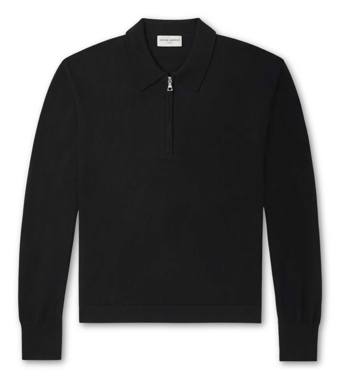 BENE ZIP POLO SWEATER