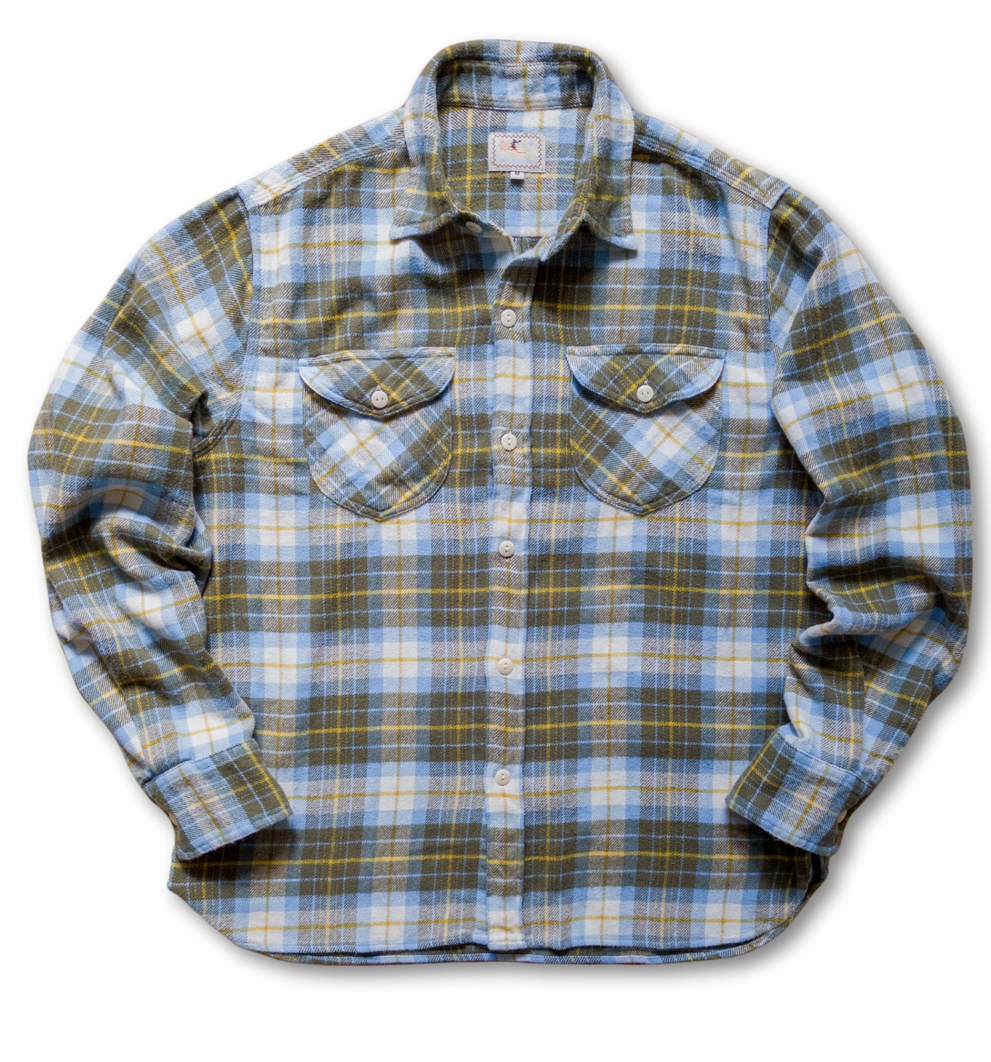 WASHED FLANNEL WORKSHIRT