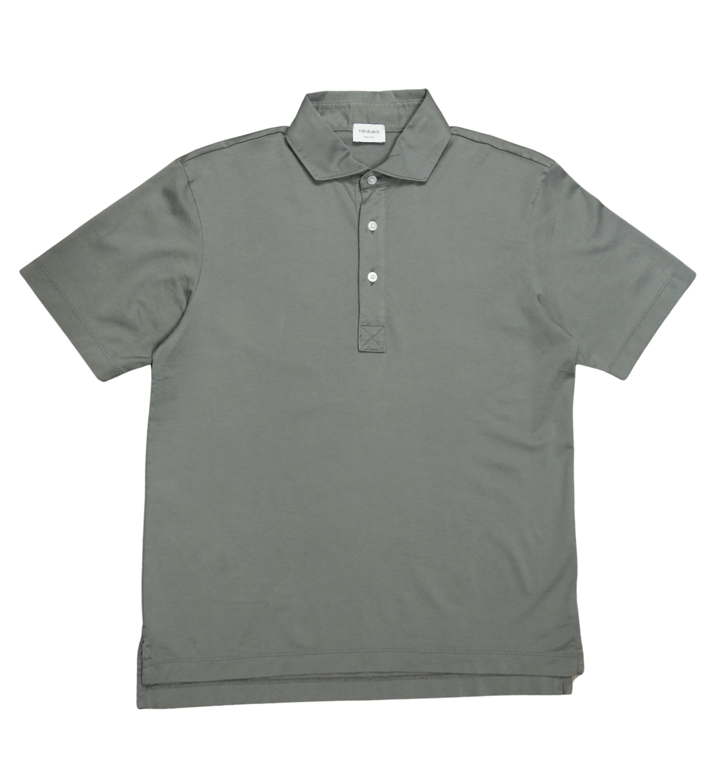 SPREAD COLLAR JERSEY POLO
