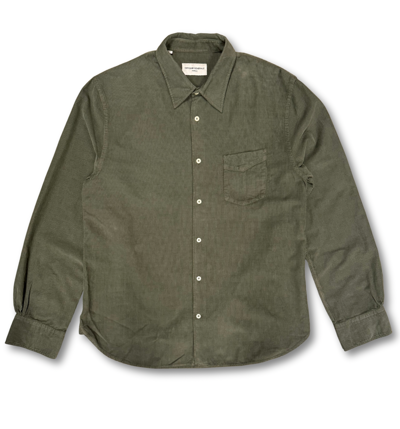 BENOIT COTTON CORDUROY SHIRT
