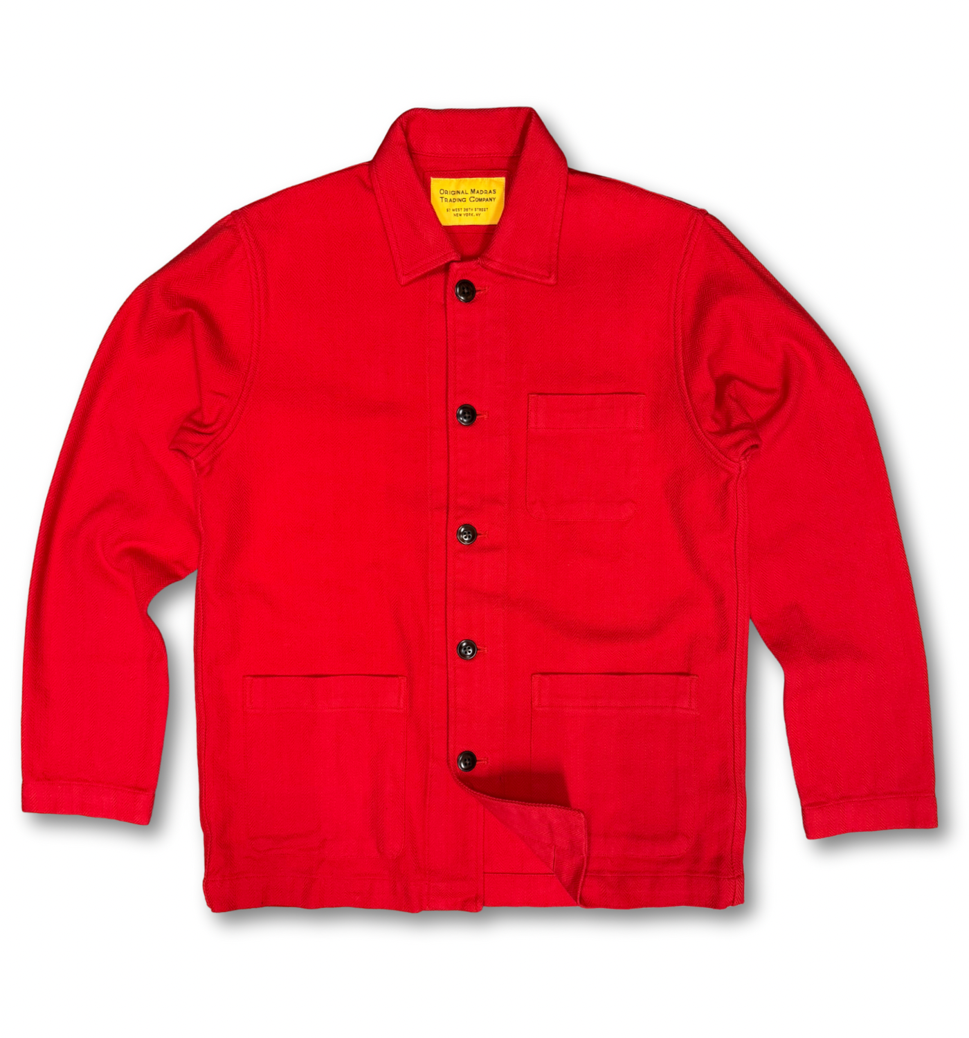 HERRINGBONE SHIRT JACKET