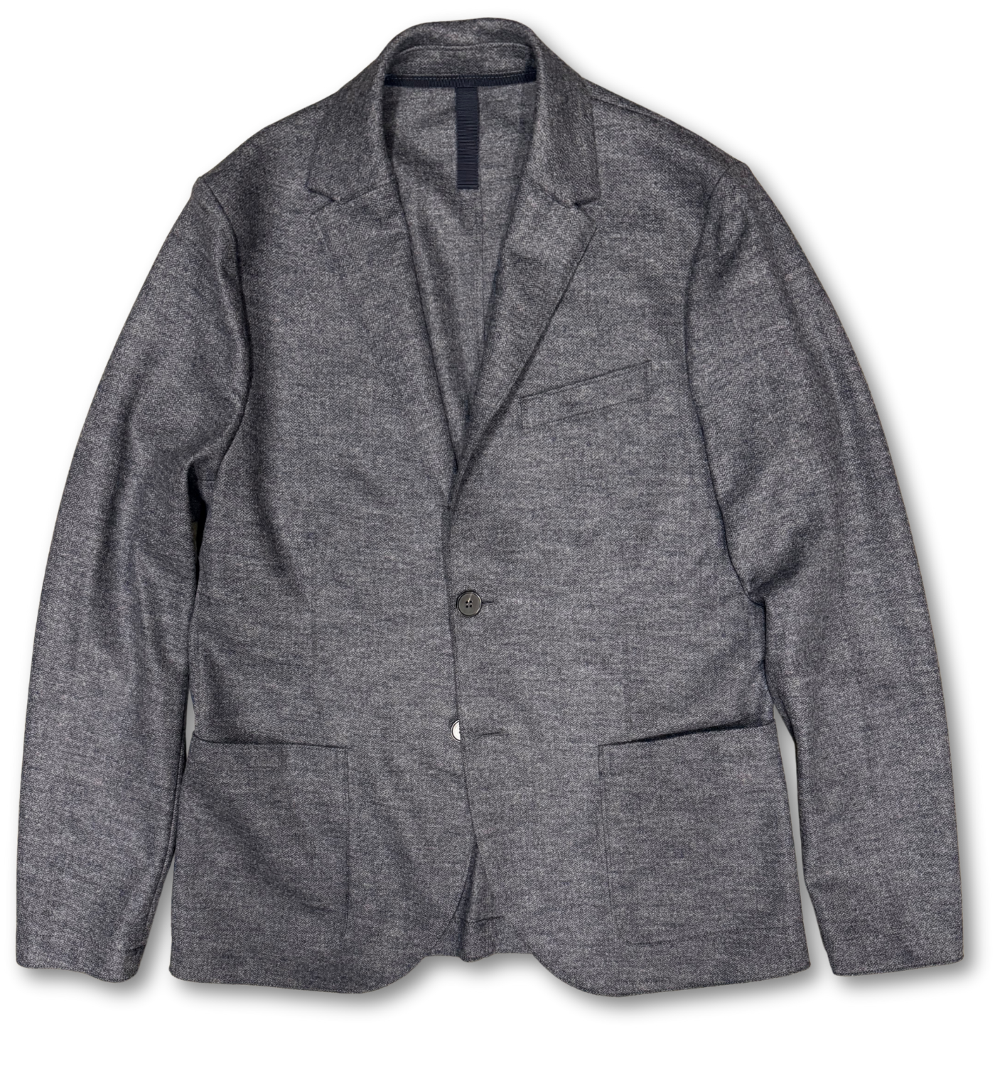MICRO HERRINGBONE SOFT BLAZER