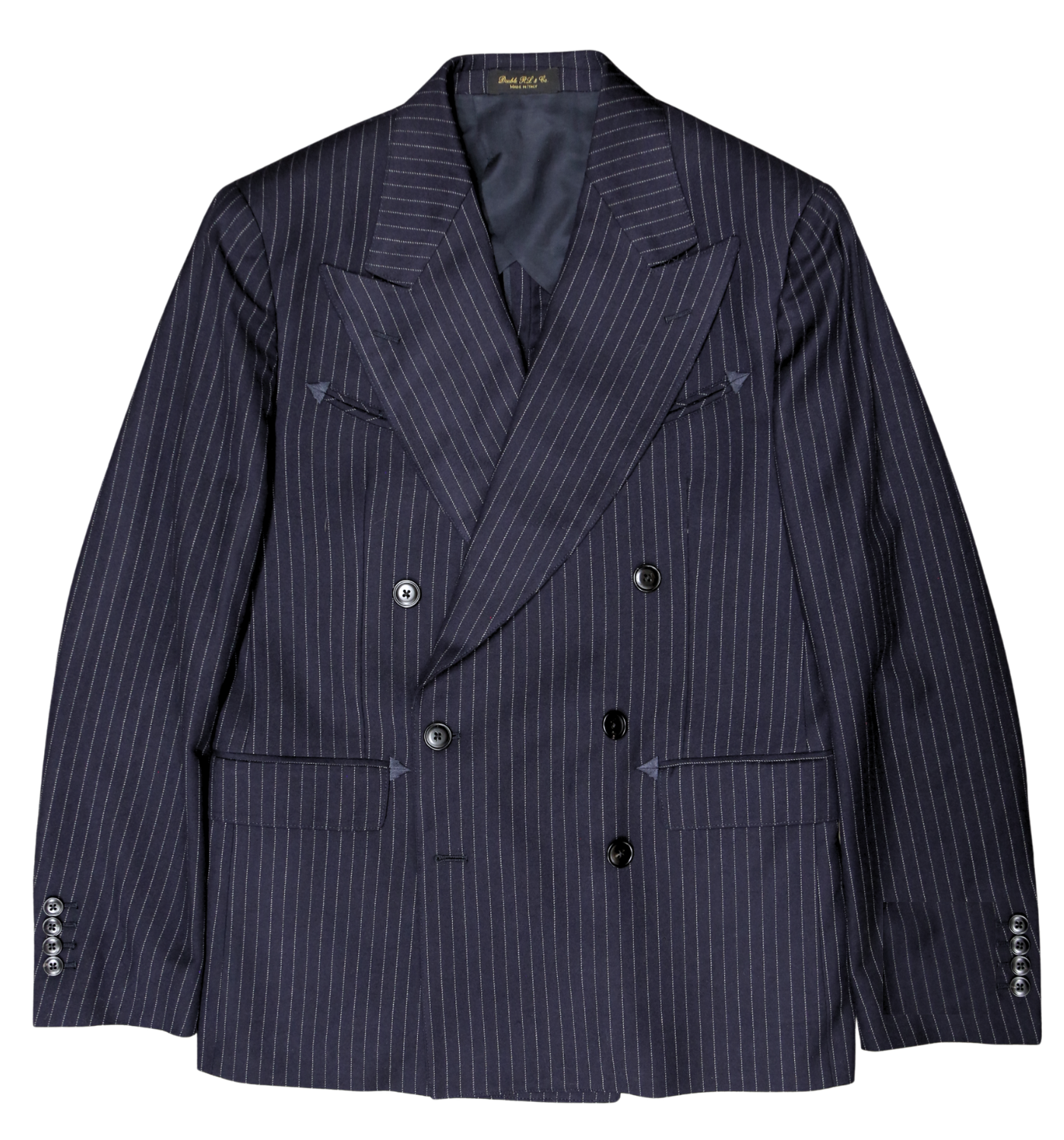 WESTERN PINSTRIPE DOUBLE BREASTED SPORTCOAT