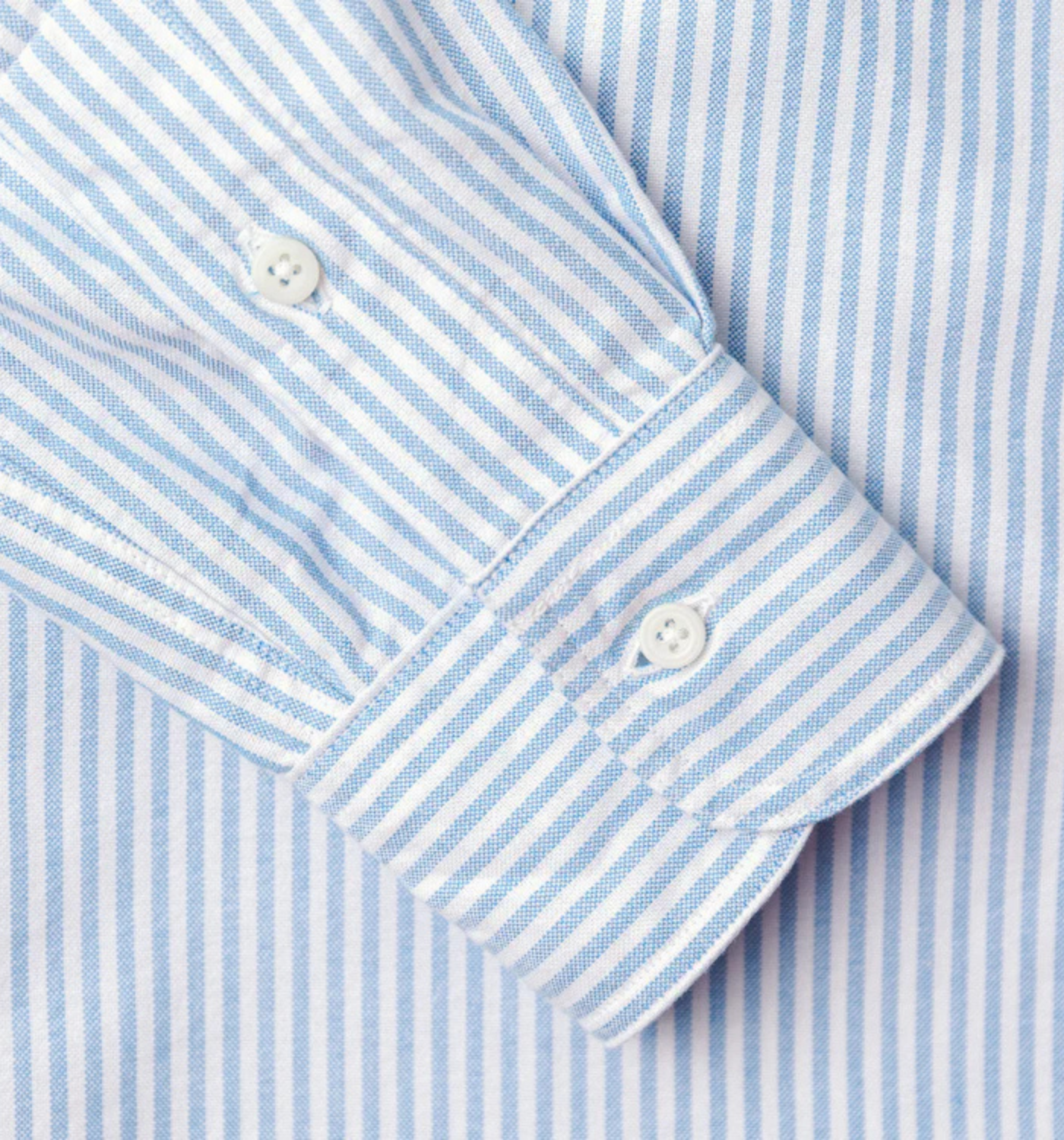 LONG SLEEVE SPRING OXFORD STRIPE SHIRT