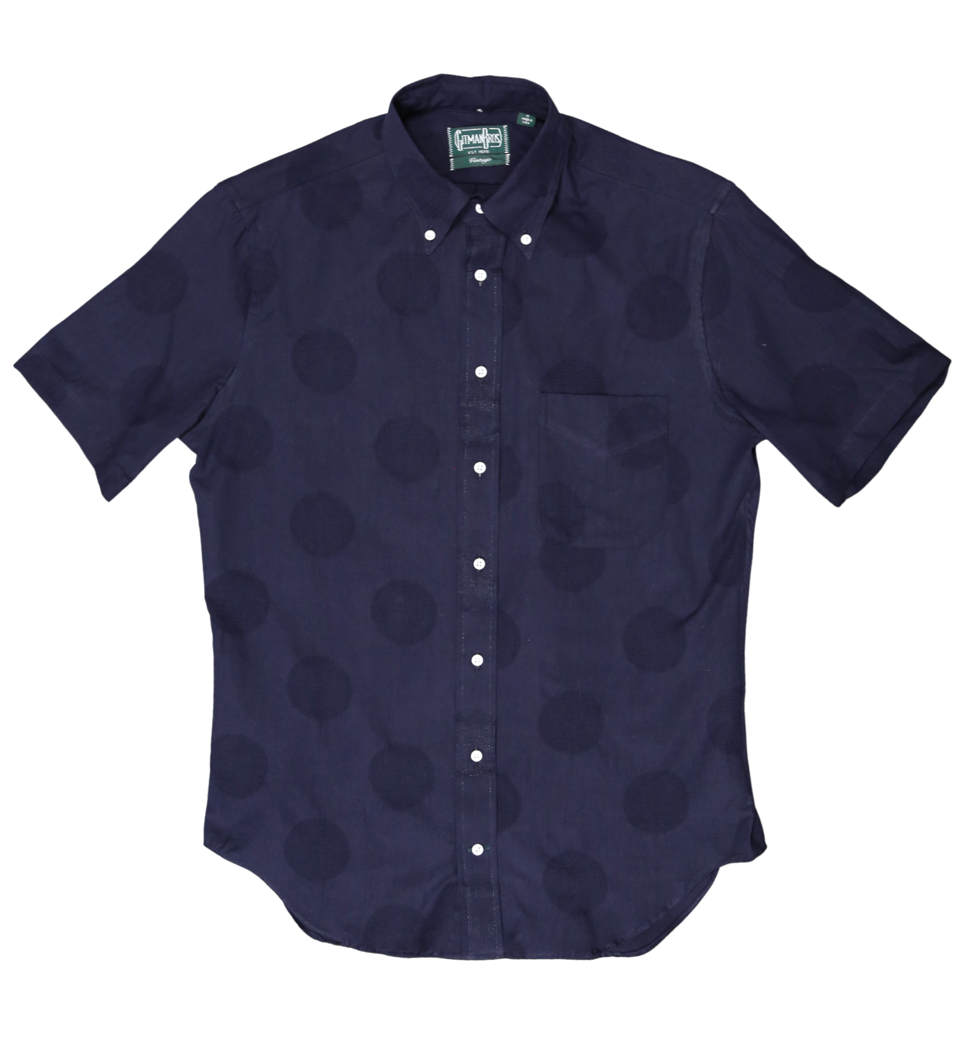 DOBBY DOT SHORT SLEEVE SHIRT
