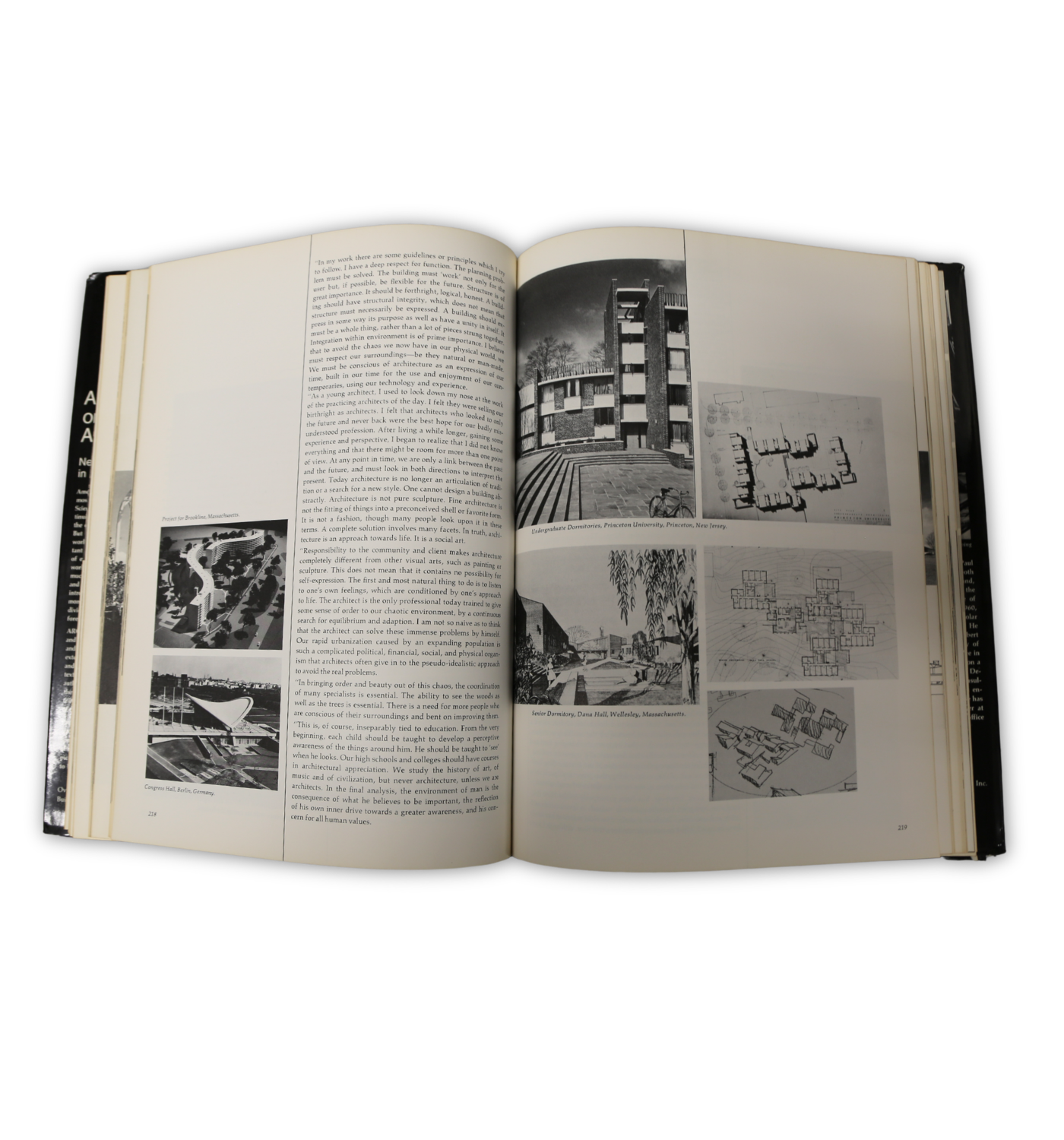 ARCHITECTS ON ARCHITECTURE - NEW DIRECTIONS IN AMERICA