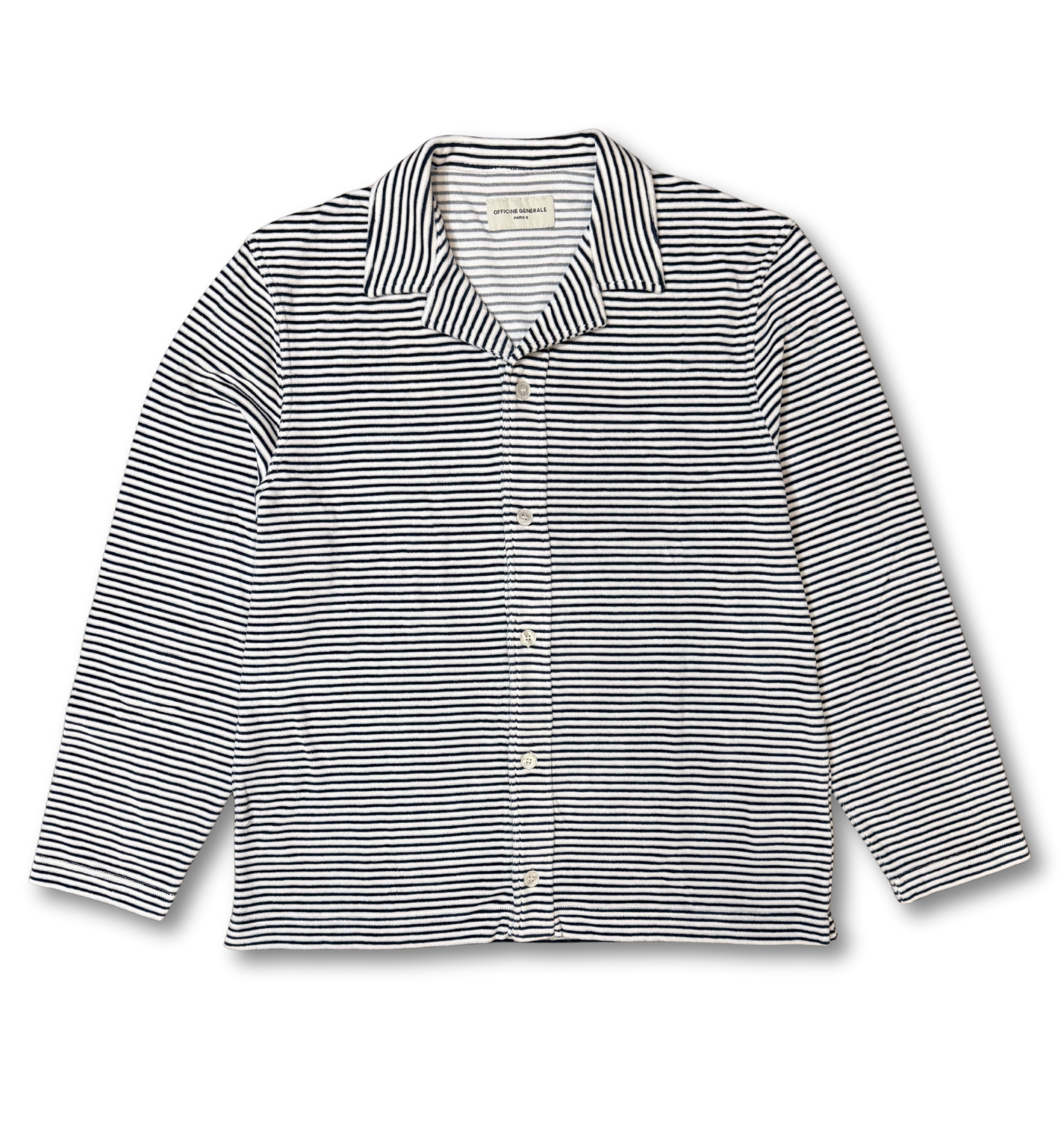 KAI STRIPE TERRY SHIRT
