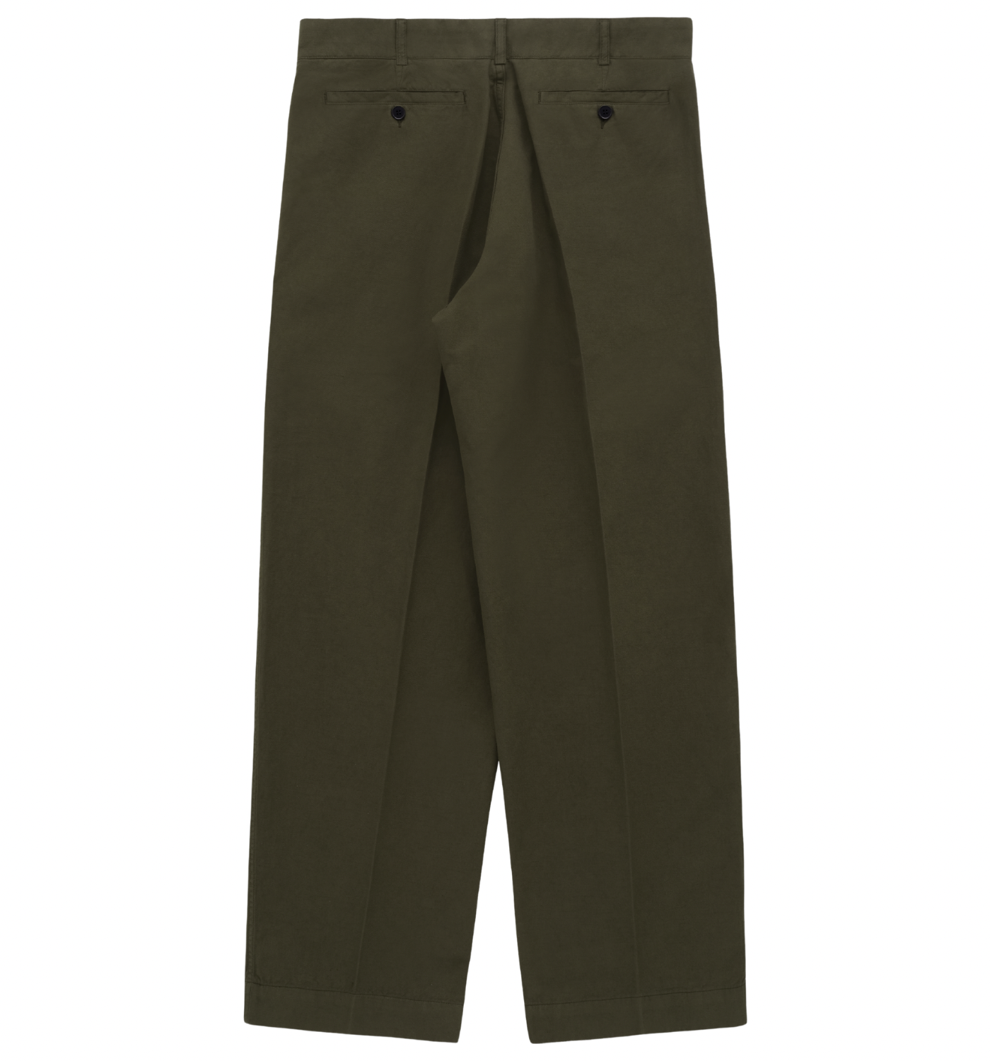 CANAL PLEATED COTTON LINEN PANT