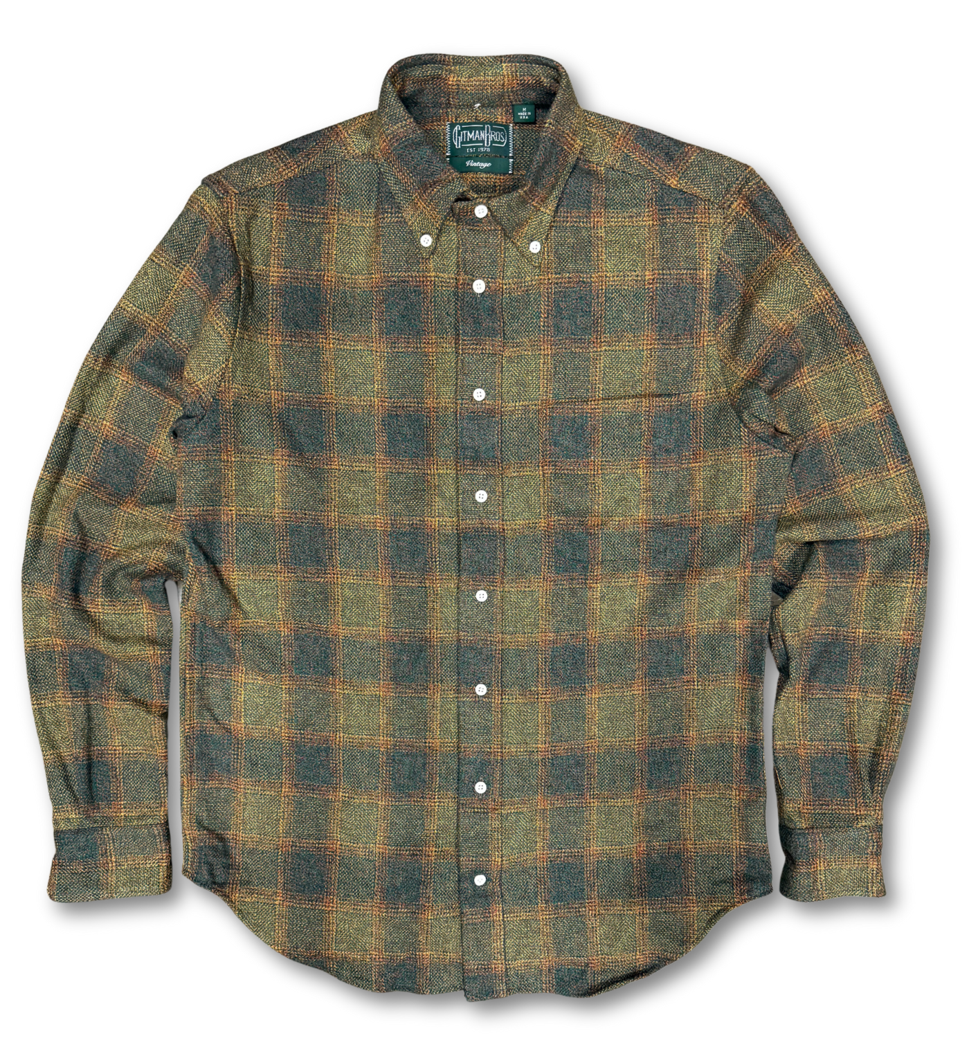 COTTON TWEED CHECK SHIRT