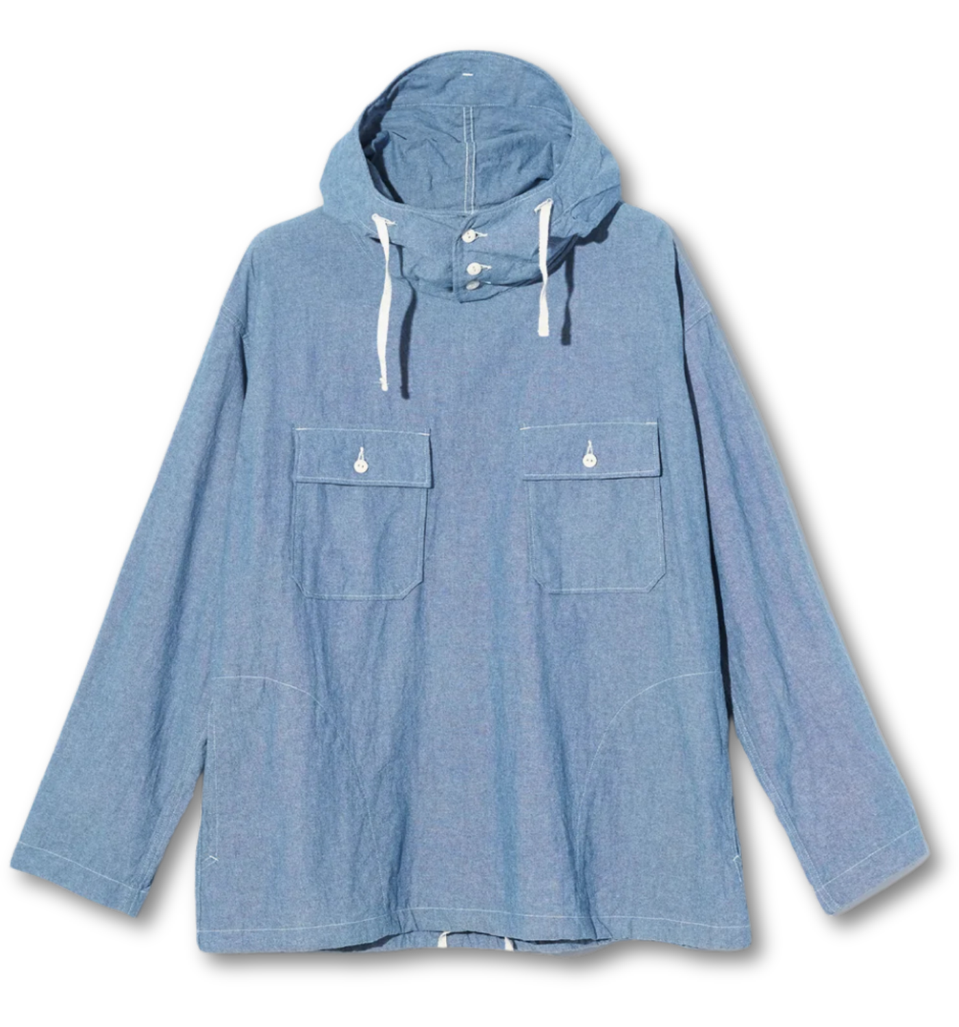 CHAMBRAY CAGOULE SHIRT