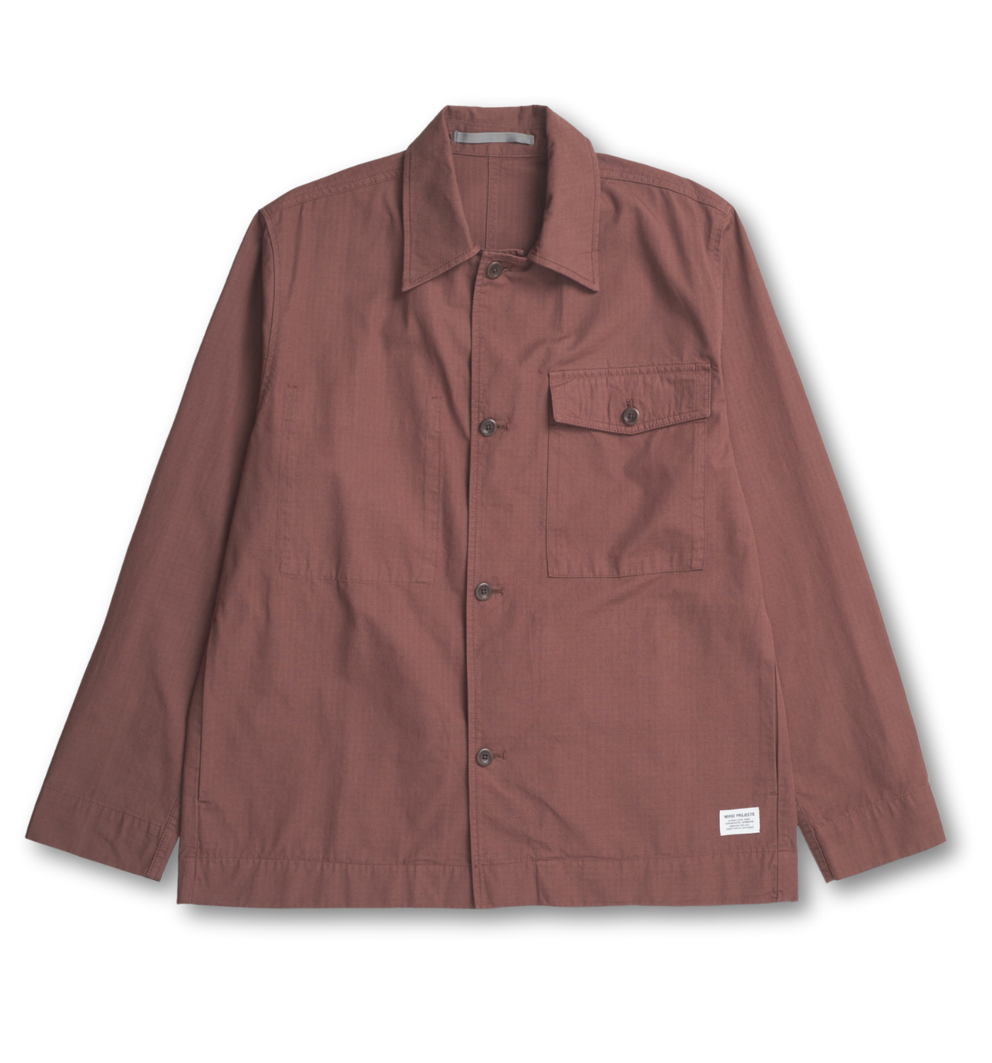 FOLKE COTTON RIPSTOP OVERSHIRT