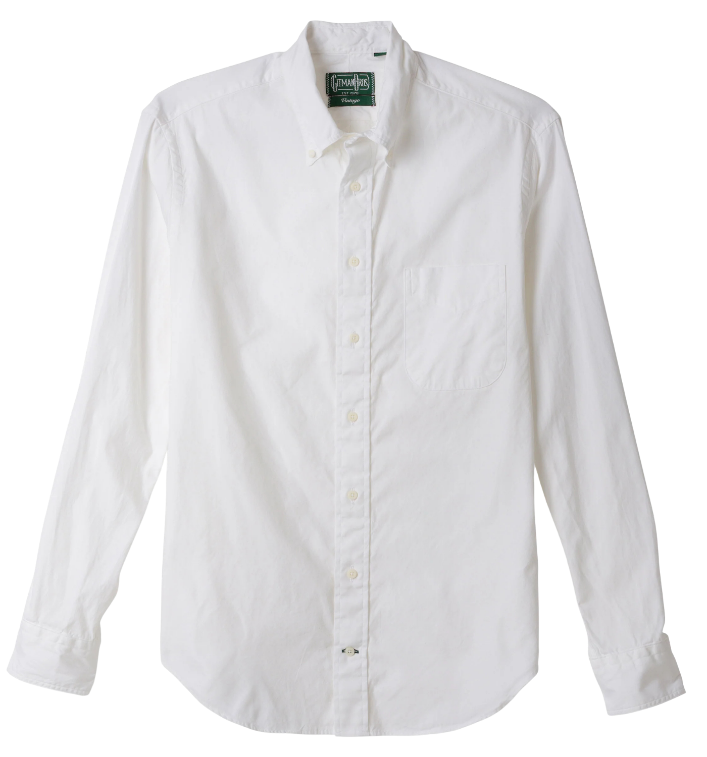 AMERICAN POPLIN BUTTON DOWN SHIRT