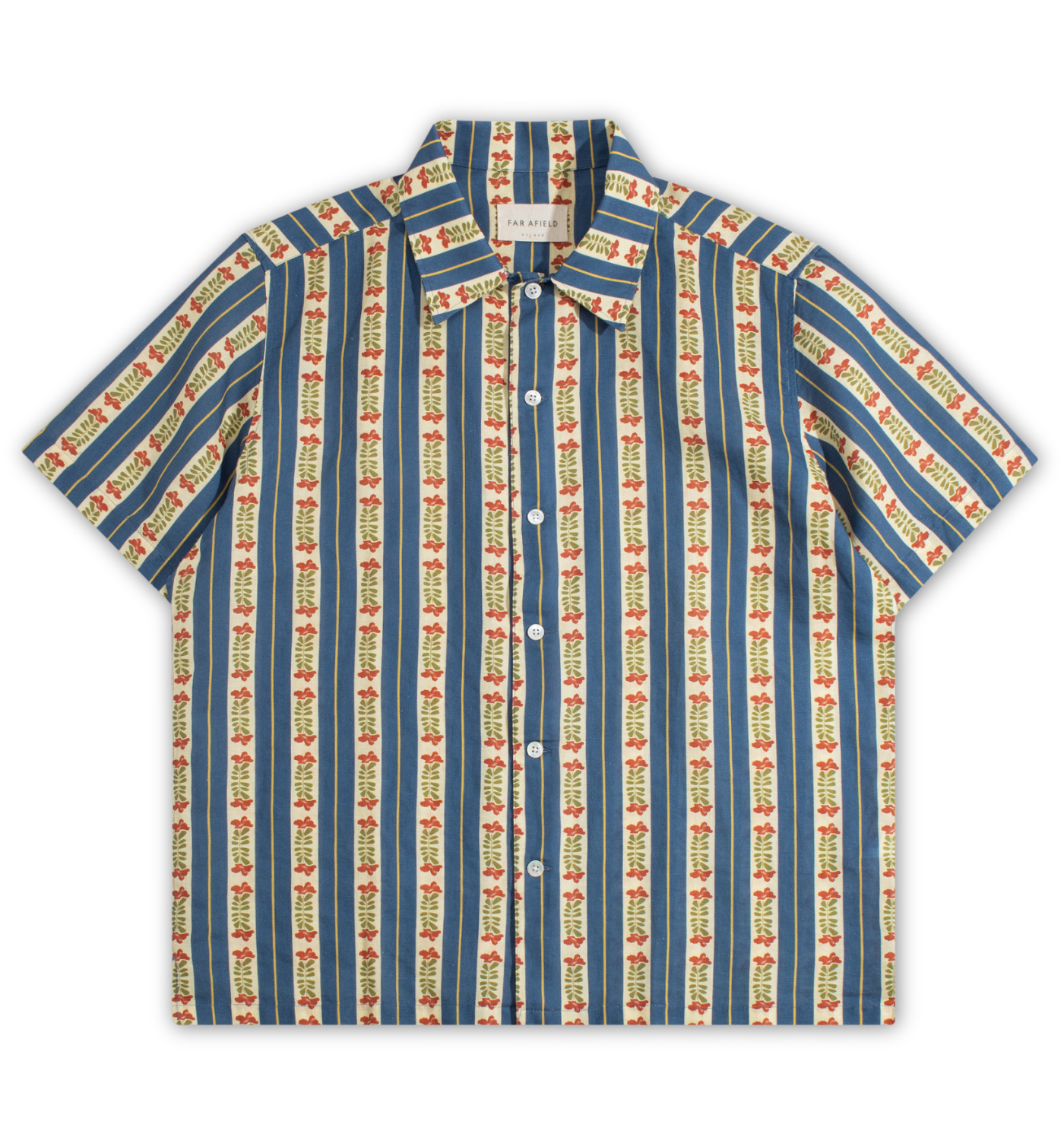 BUSEY SHIRT IN FLORAL STRIPE