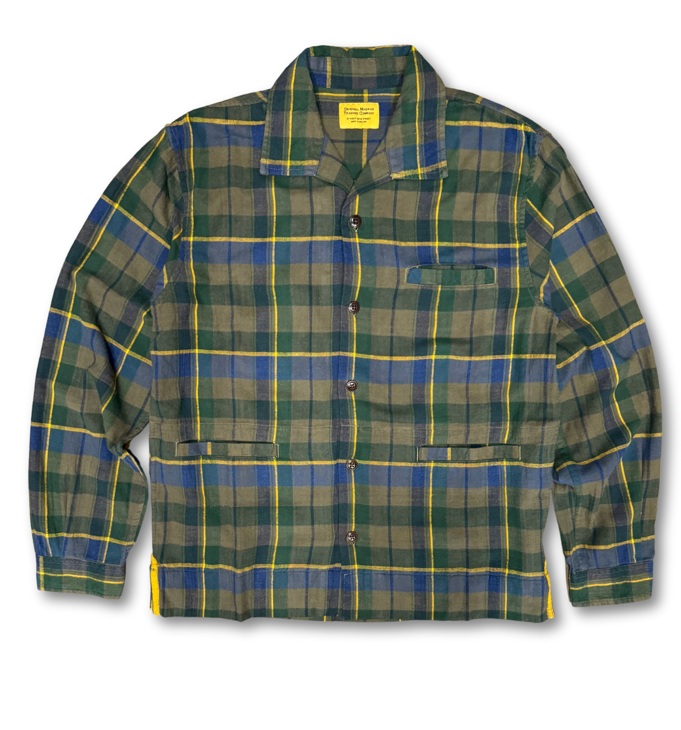 CAMP COLLAR WINTER WEAVE SHIRT