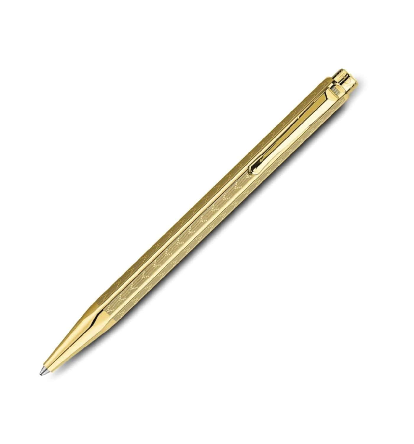 ECRIDOR GILDED CHEVRON BALLPOINT PEN