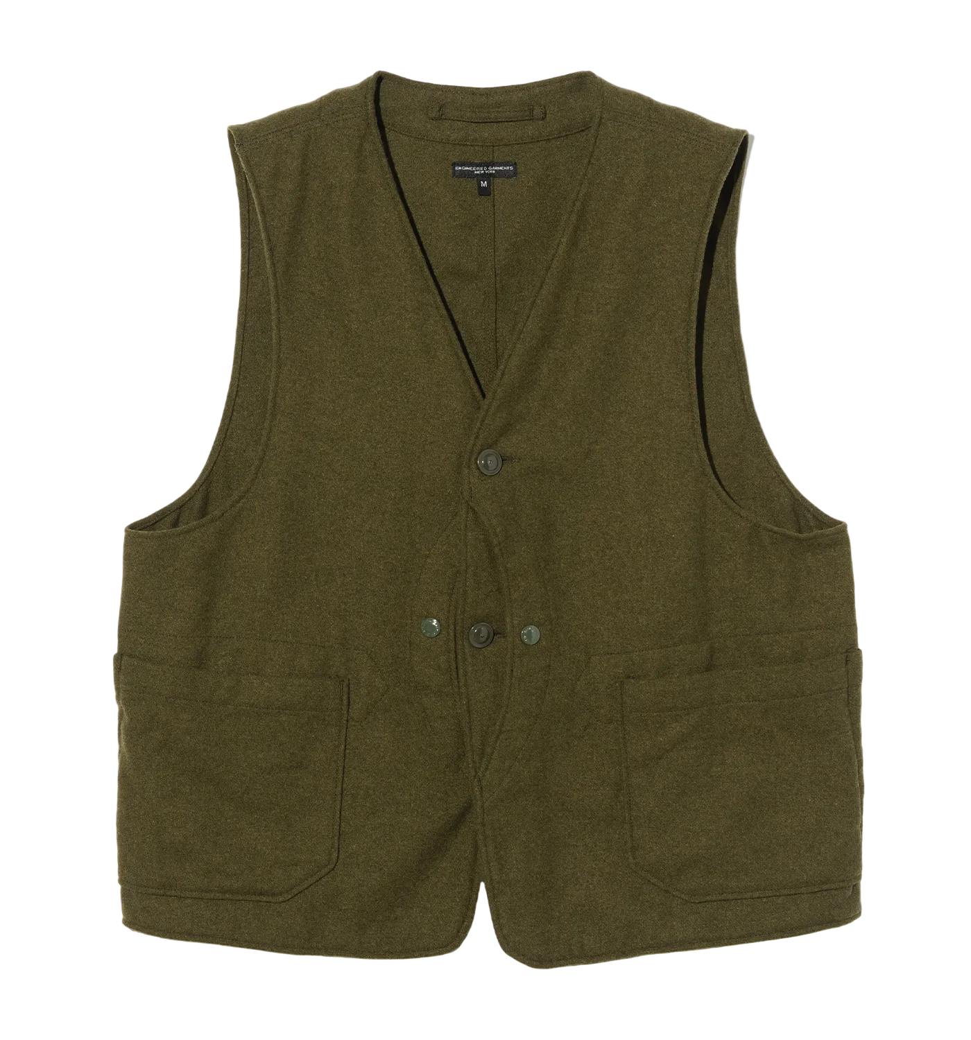 WOOL FLANNEL VEST