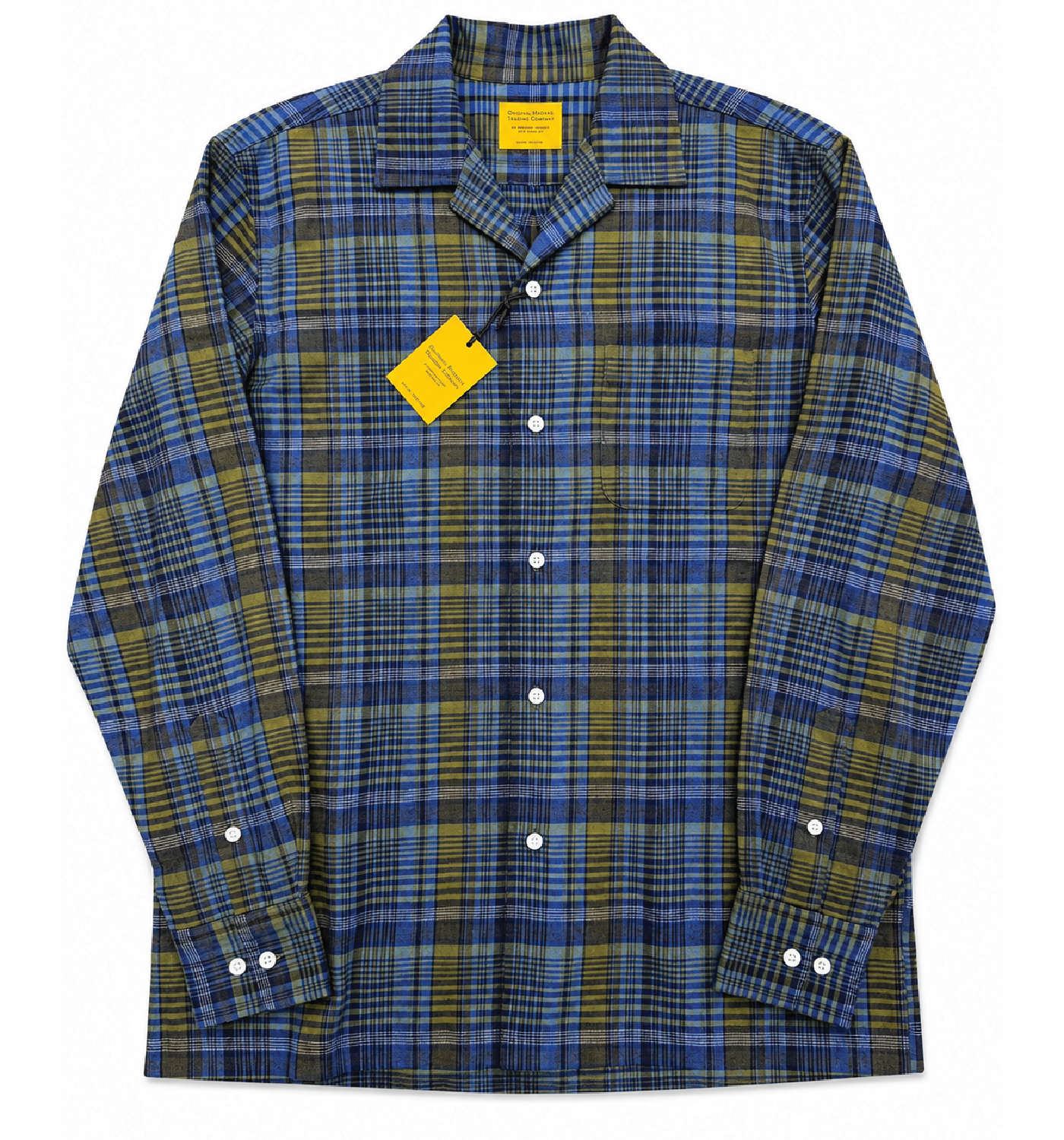 CAMP COLLAR LS WINTER MADRAS