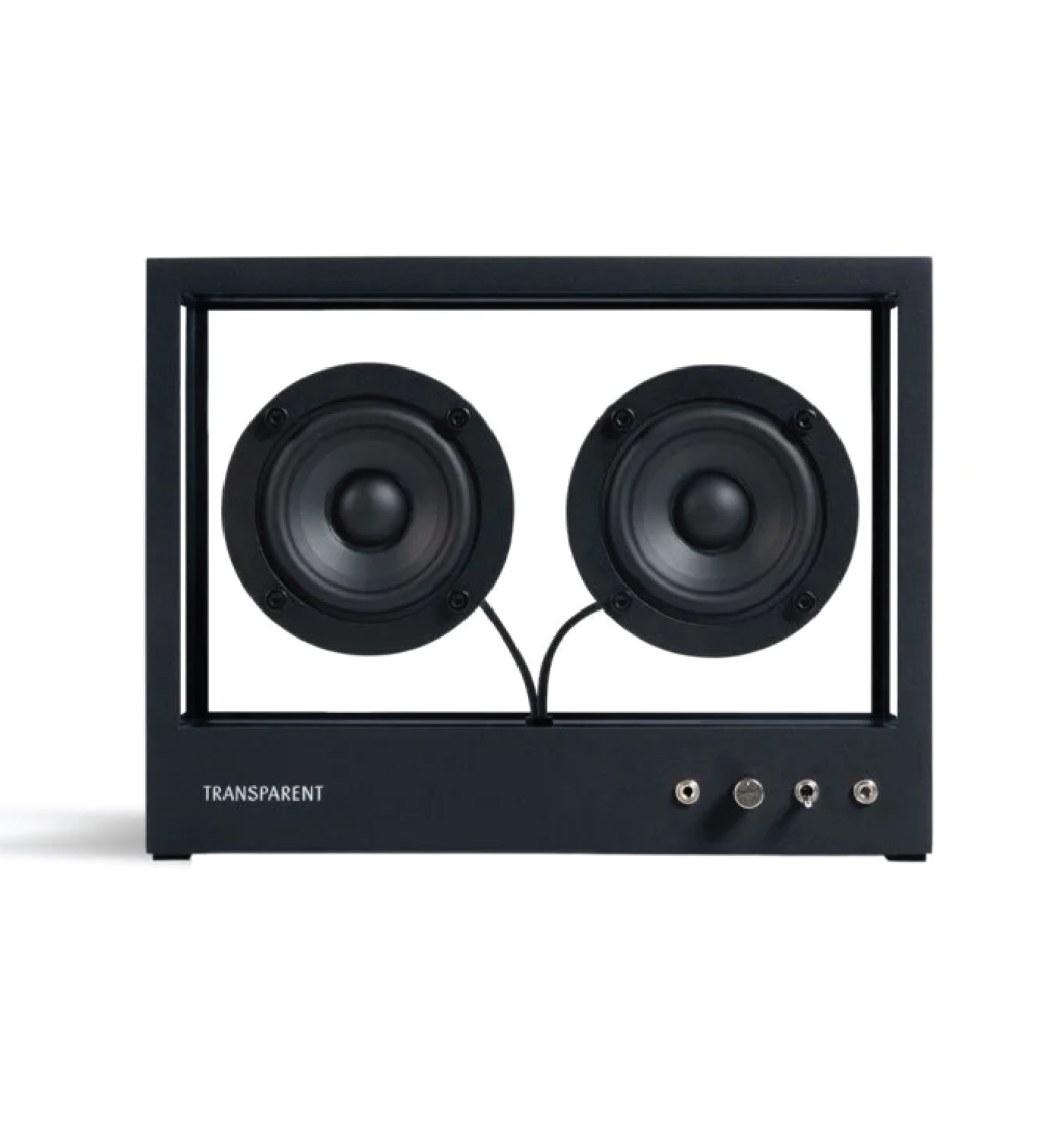 TRANSPARENT SPEAKER BLACK