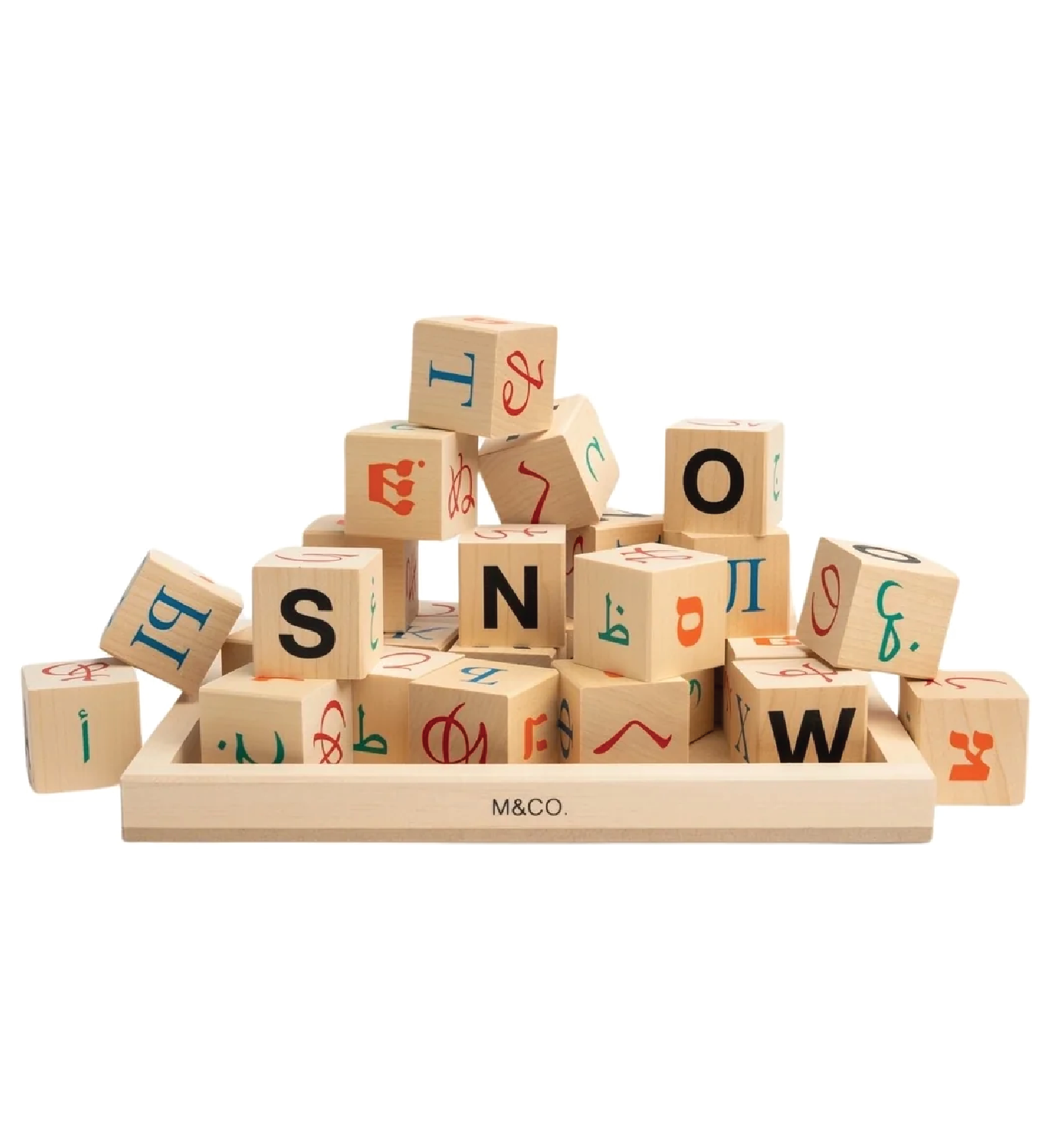 TIBOR KALMAN ALPHABET BLOCKS