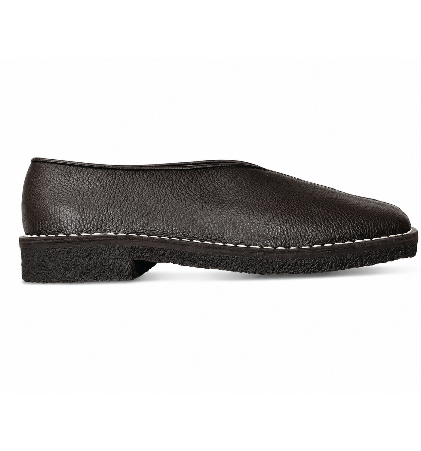 PIPED CREPE SLIPPER