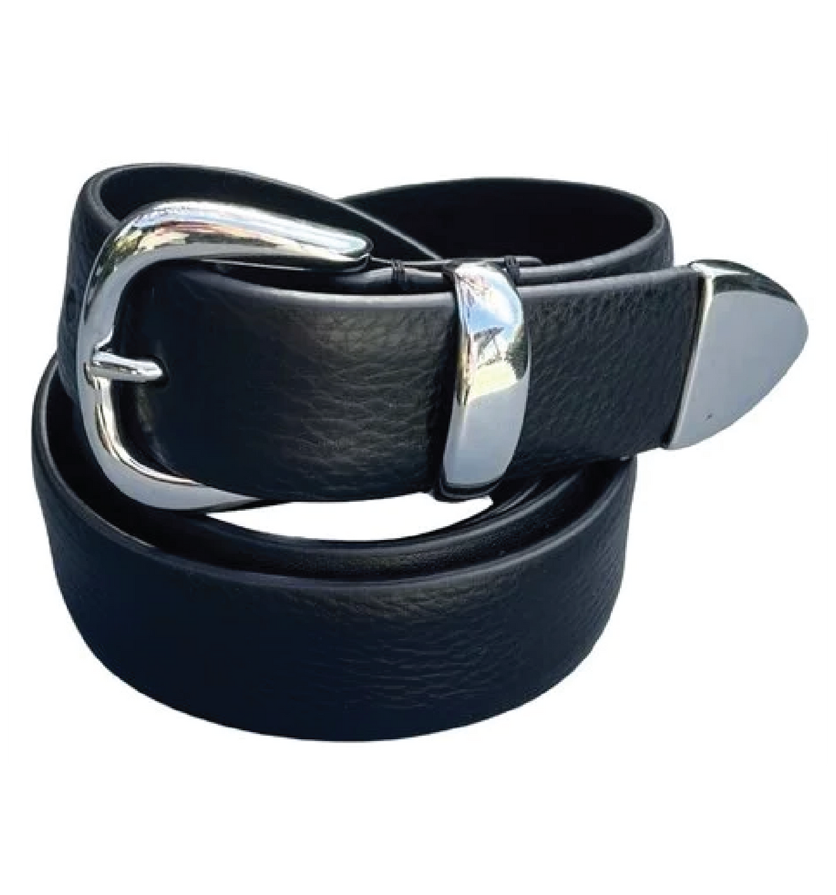 ANDERSONS SILVER TIP WESTERN BELT NERO display picture 3