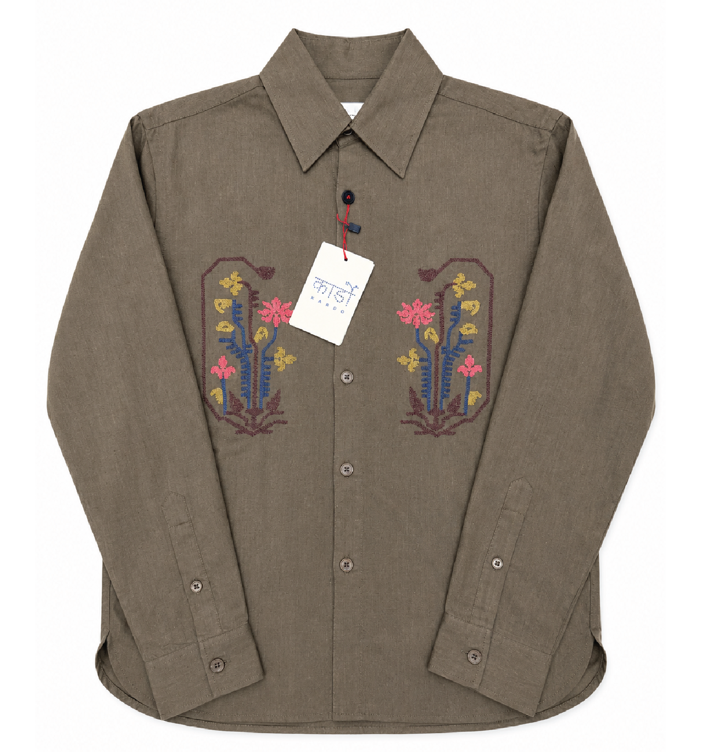 LUIS HAND EMBROIDERED OVERSHIRT