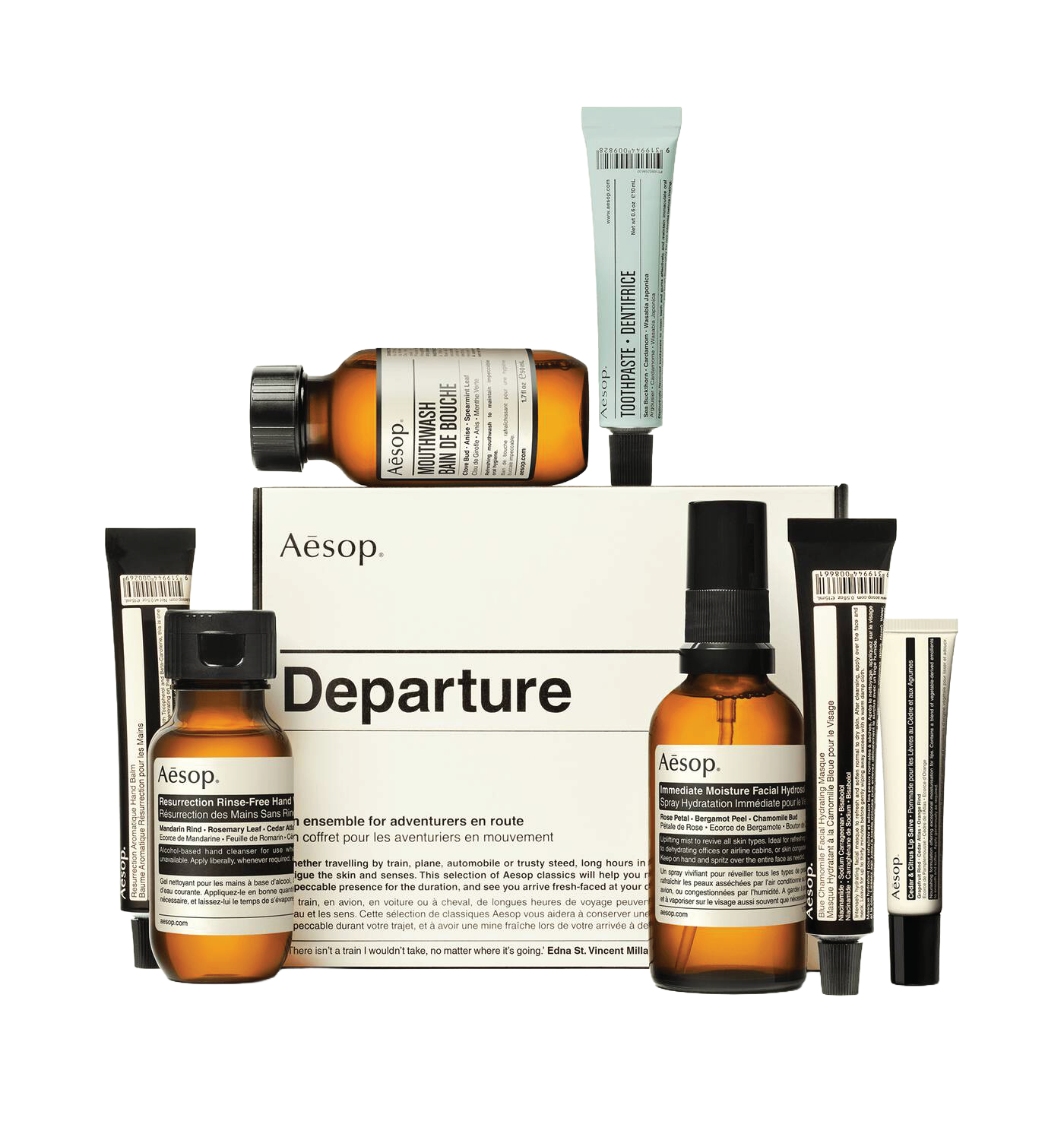 DEPARTURE TRAVEL KIT