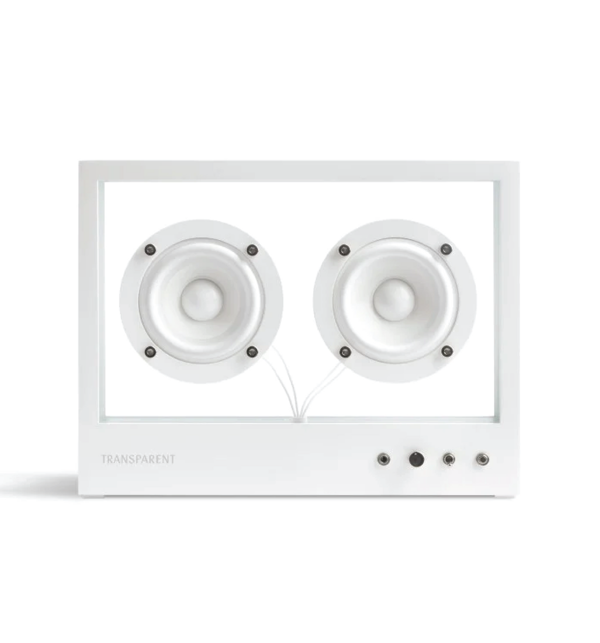 TRANSPARENT SPEAKER WHITE