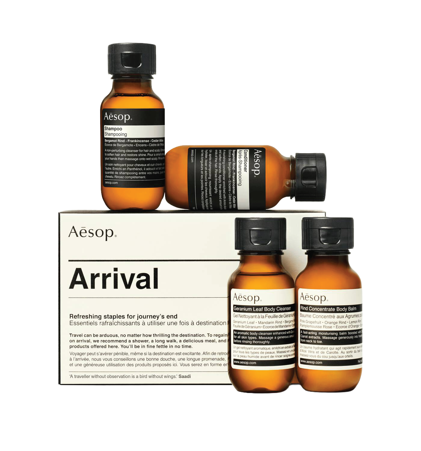 ARRIVAL TRAVEL KIT