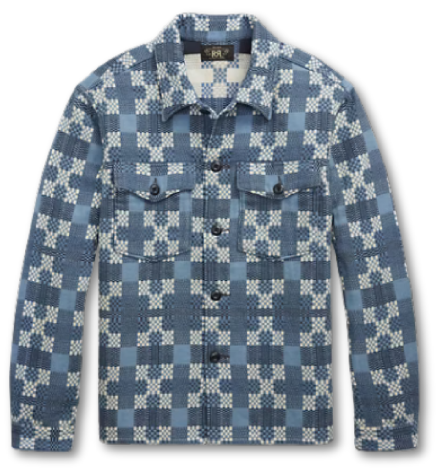 JACQUARD REGIMENT OVERSHIRT