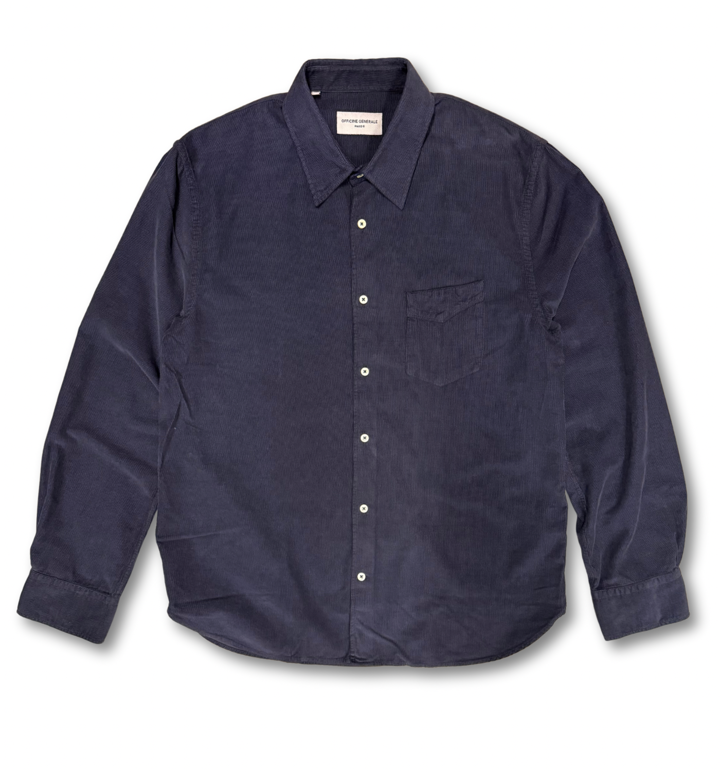 BENOIT COTTON CORDUROY SHIRT