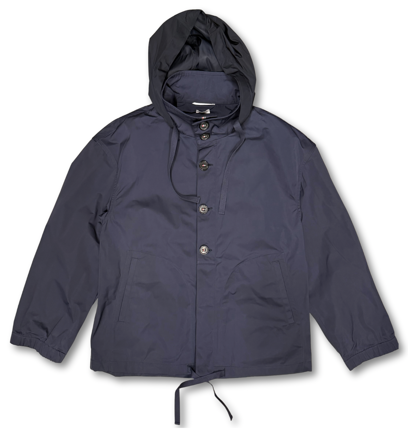 HOODED ANORAK MEMORY TECH JACKET