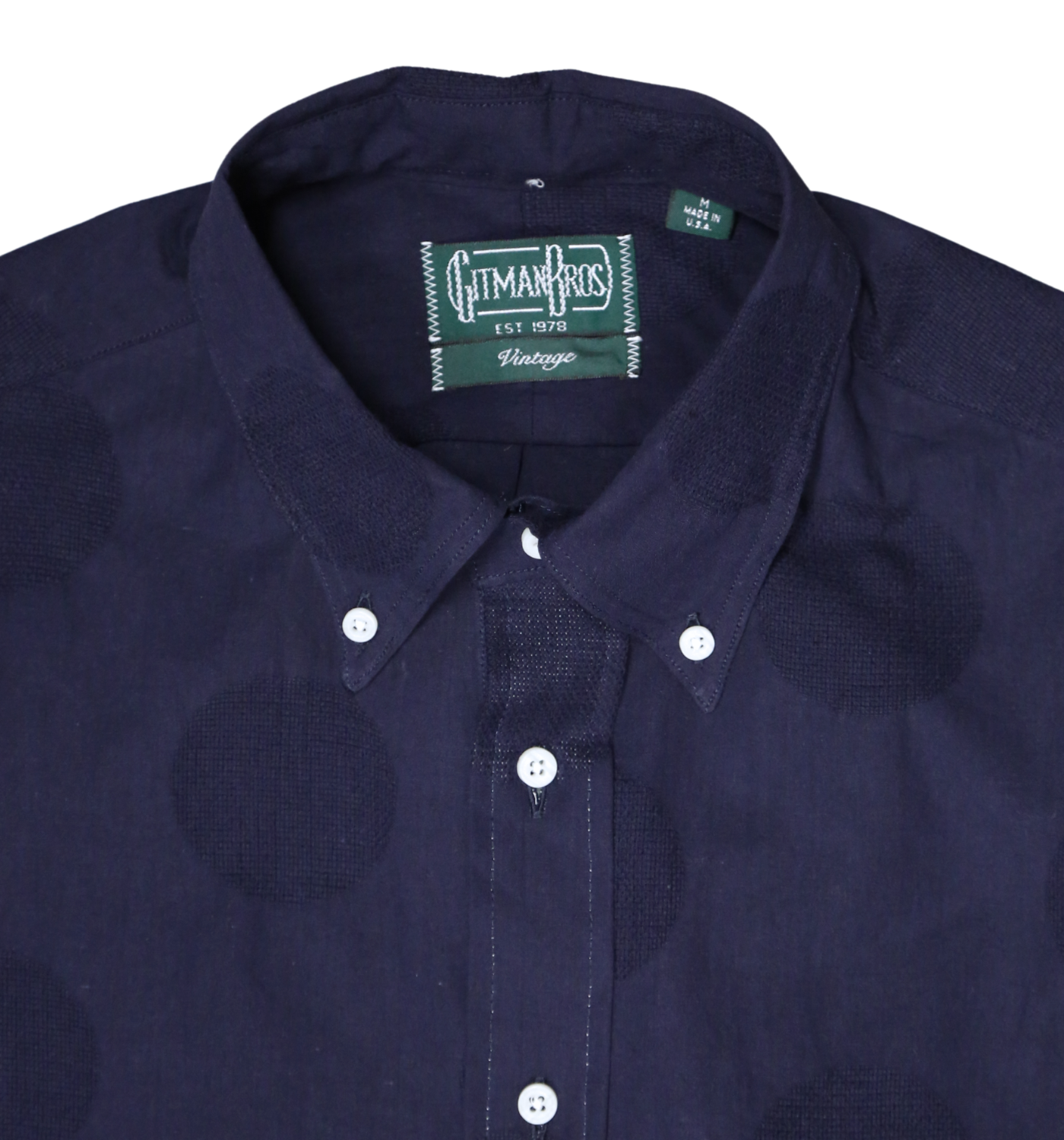 DOBBY DOT SHORT SLEEVE SHIRT