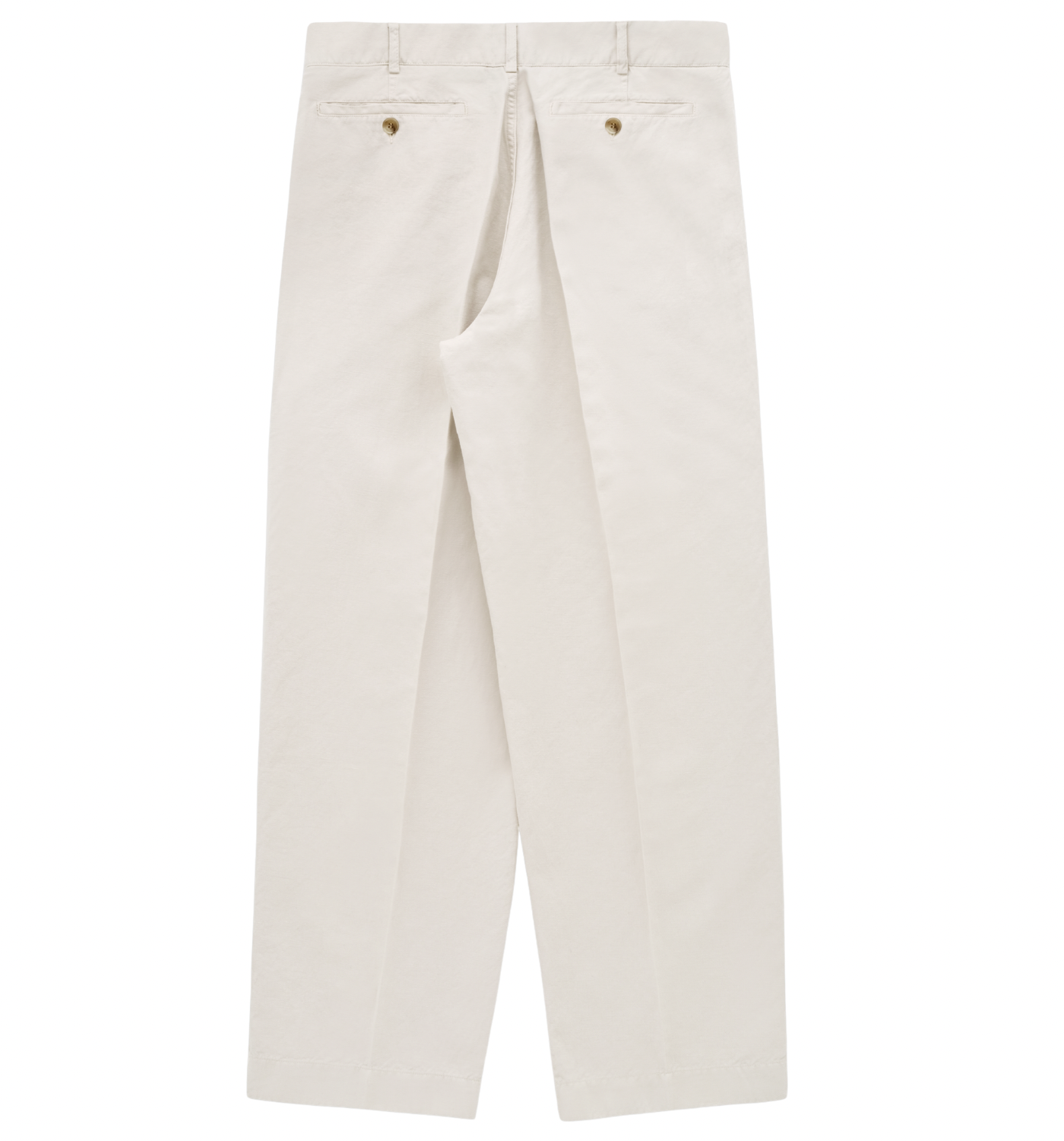 CANAL PLEATED COTTON LINEN PANT