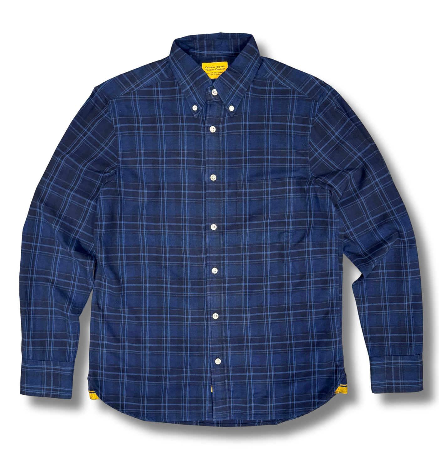 CLASSIC WINTER MADRAS BUTTON DOWN SHIRT