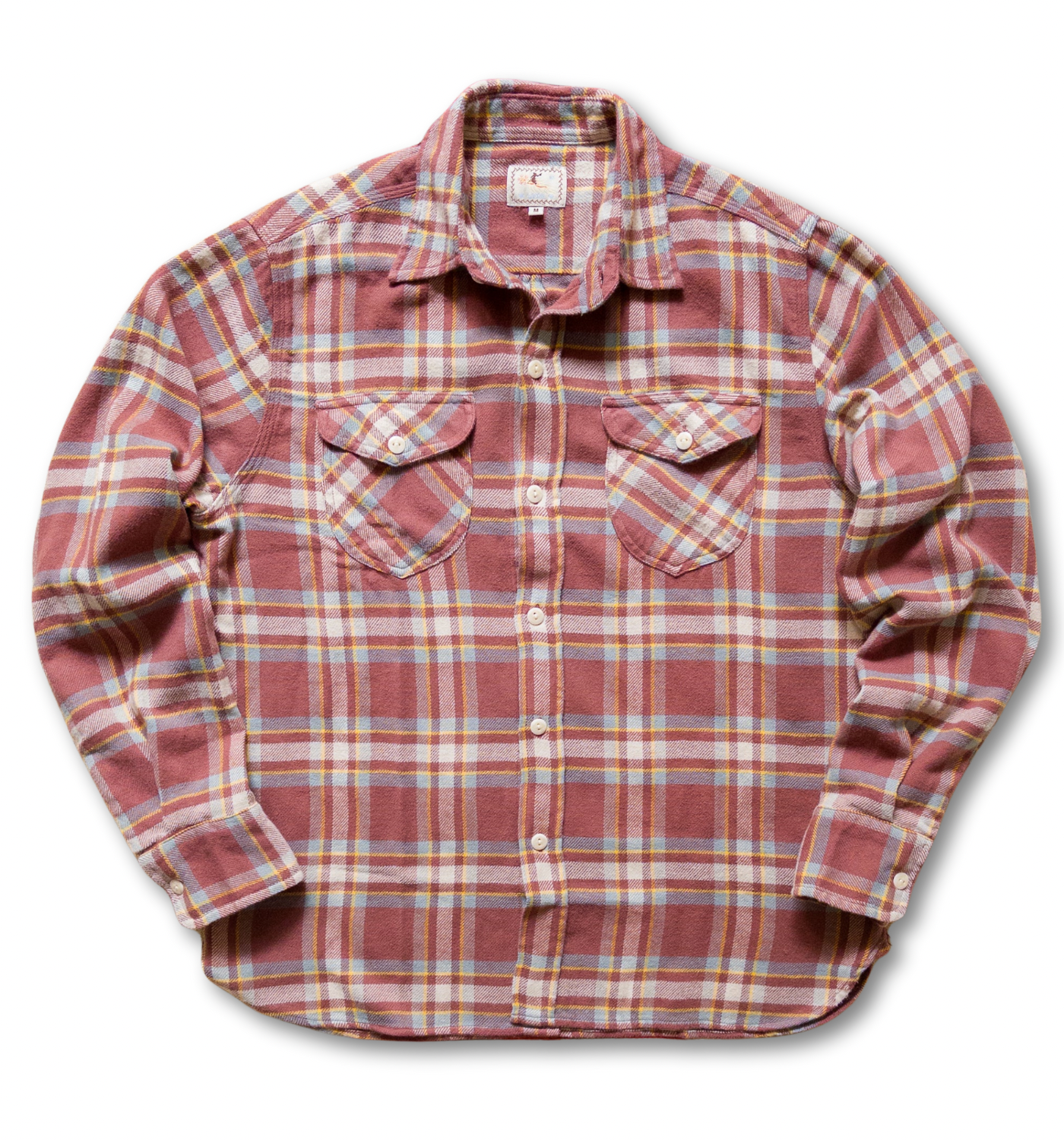 WASHED FLANNEL WORKSHIRT