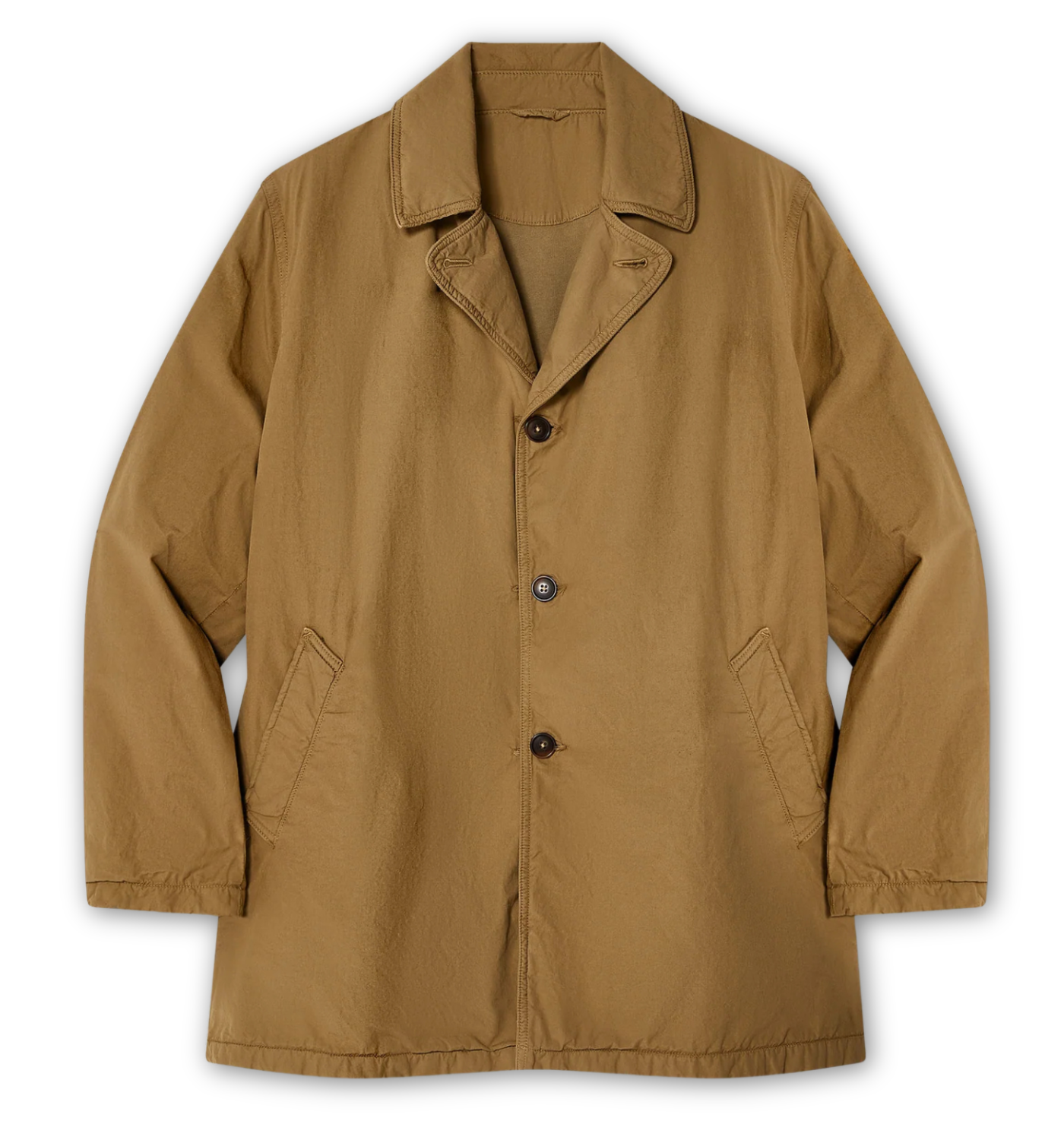 FLEECE LINED TRENCH COAT