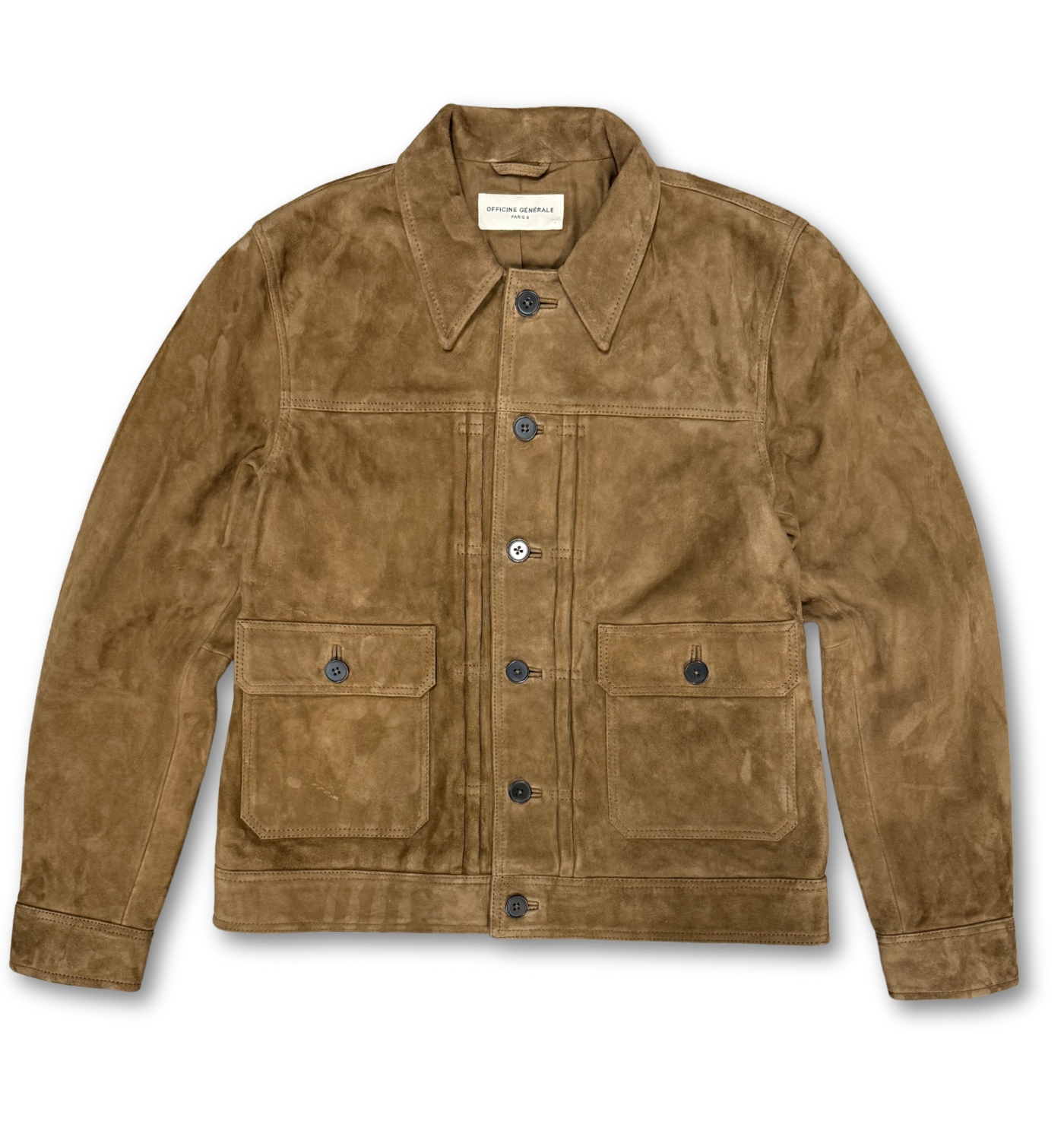 LAZLO GOAT SUEDE JACKET