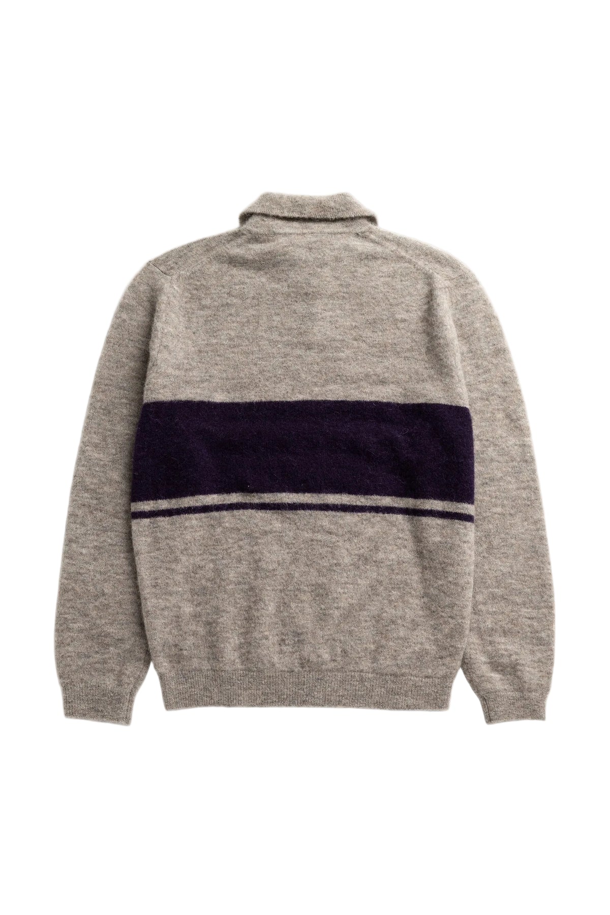 GUDME ALPACA STRIPE POLO