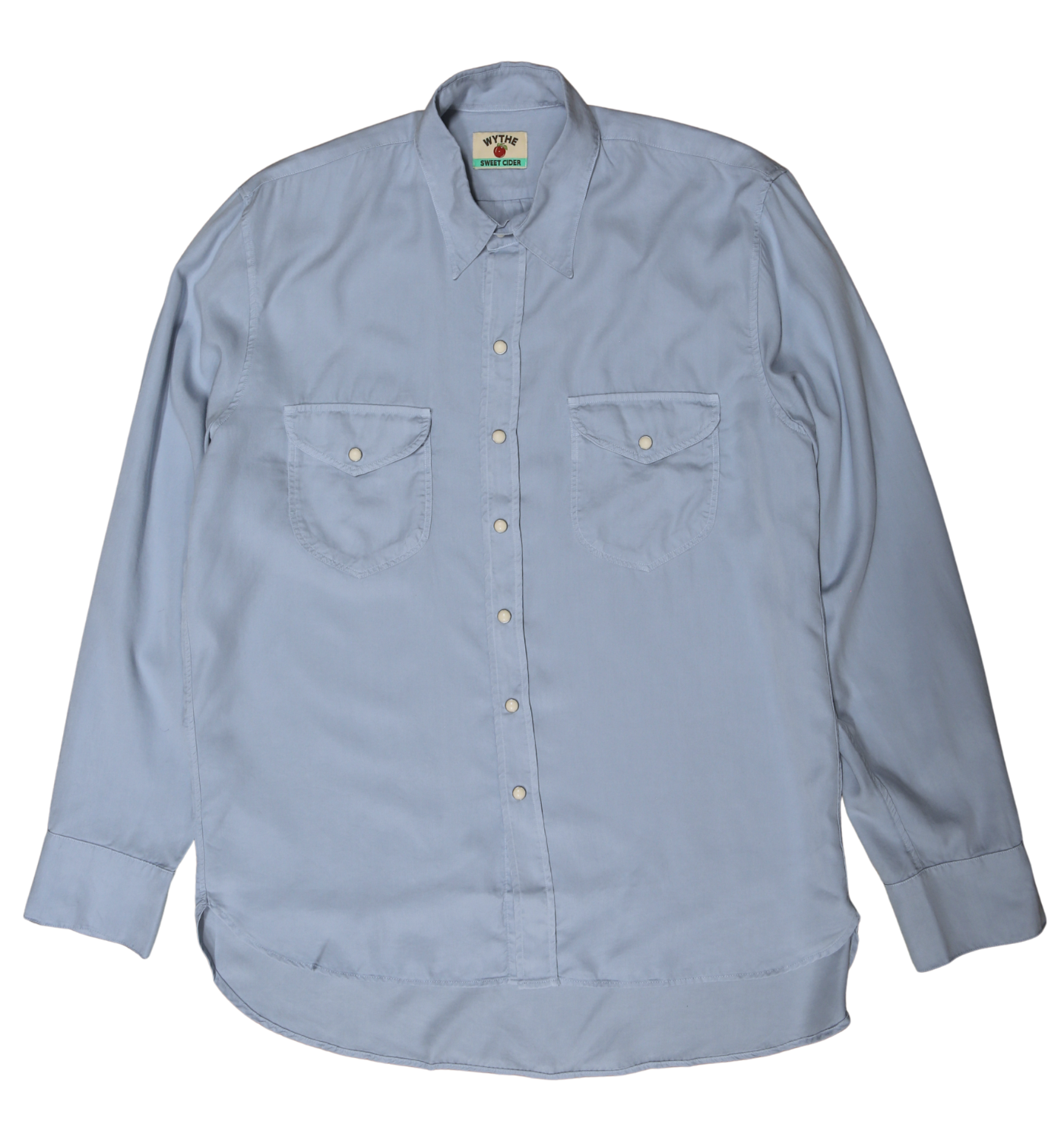 TENCEL PEARL SNAP SHIRT