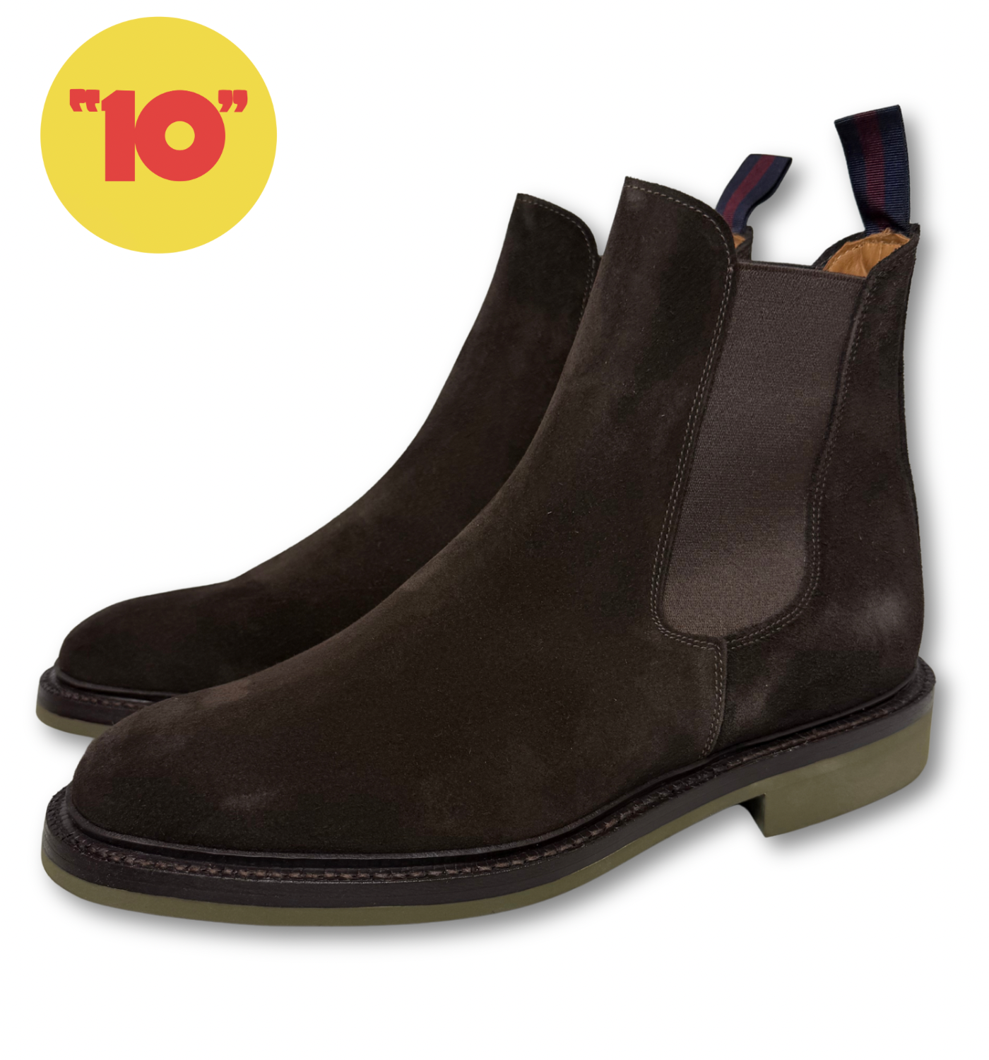 PINNER SUEDE CHELSEA BOOT